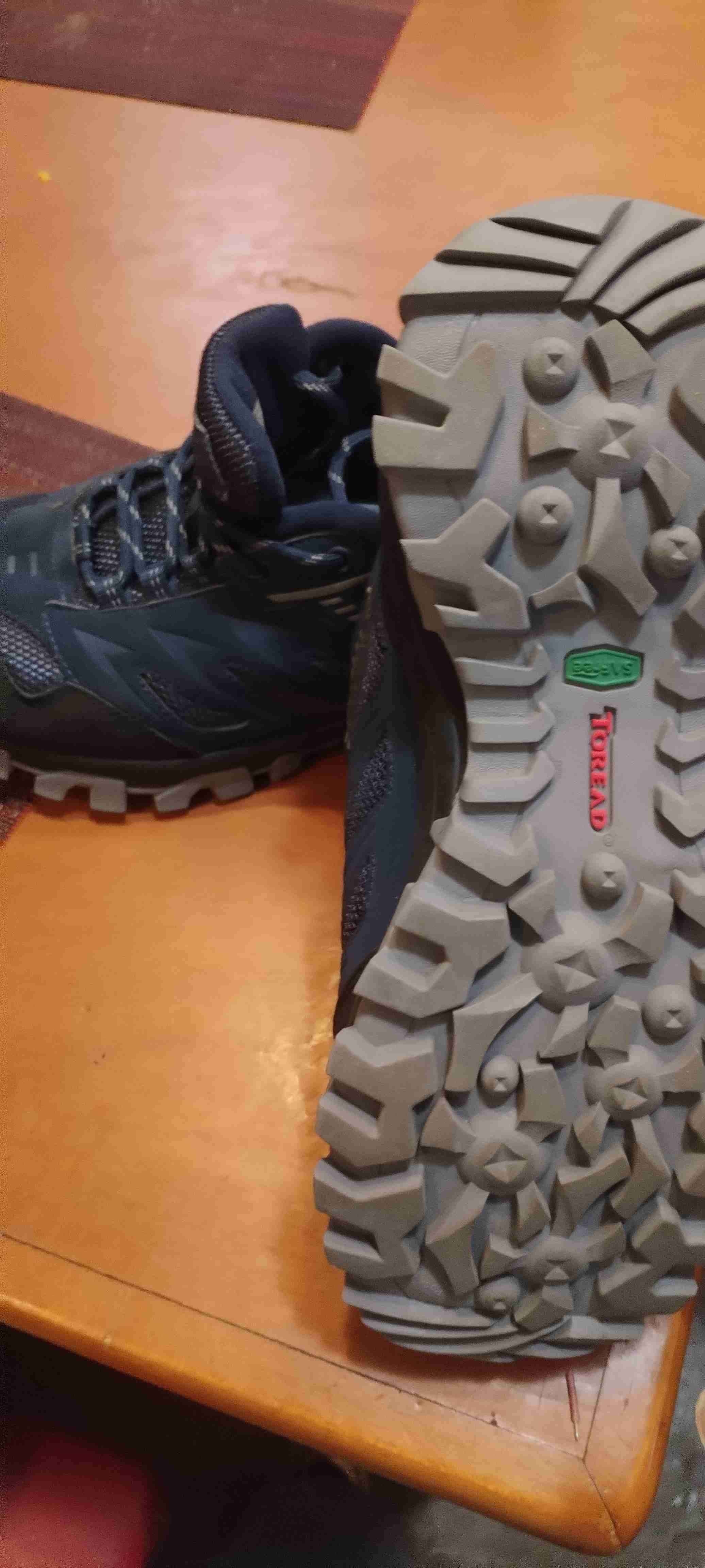 Zapatillas outdoor negras Toread - miniatura 2