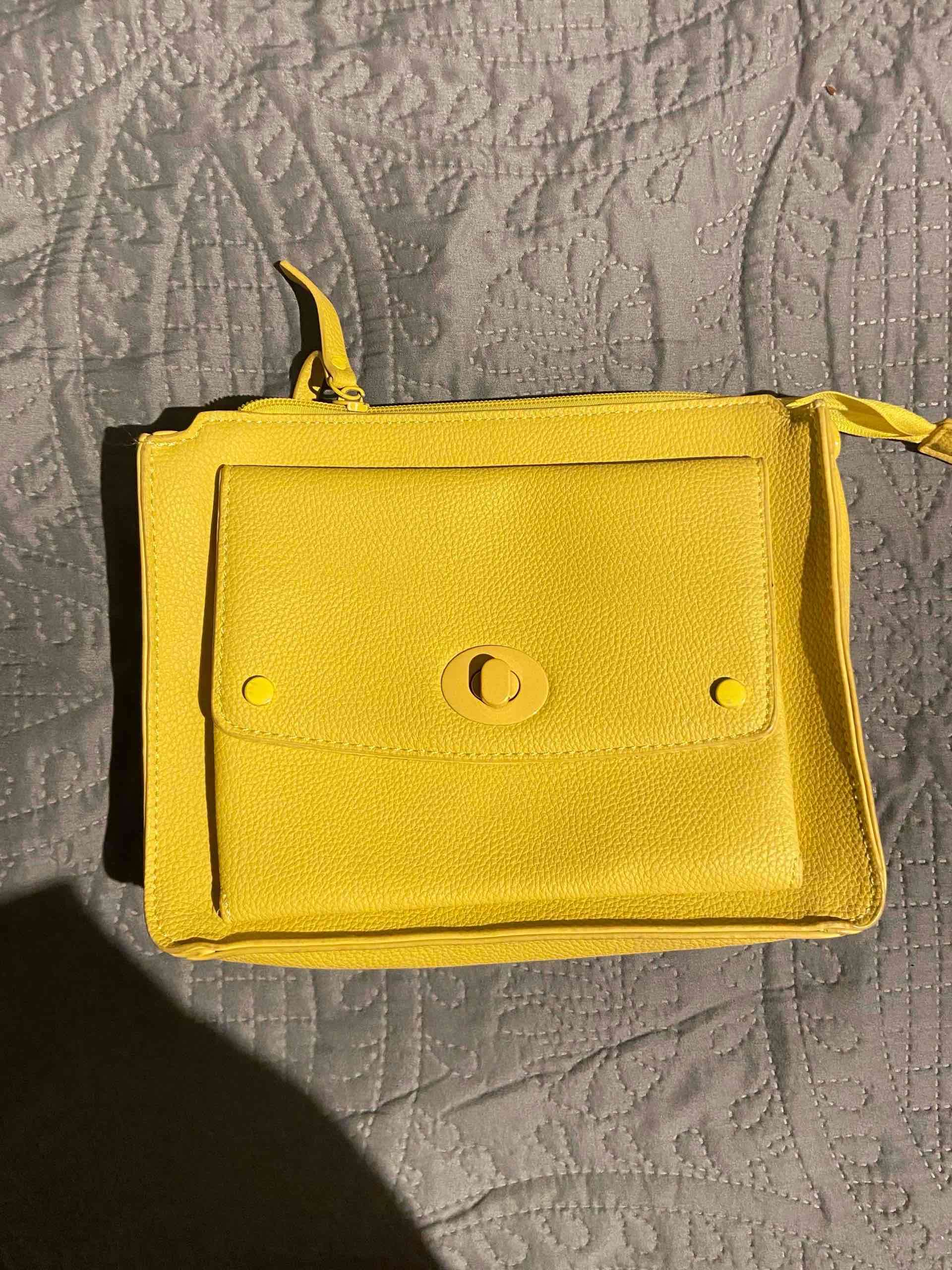 Cartera amarilla vibrante - miniatura 1