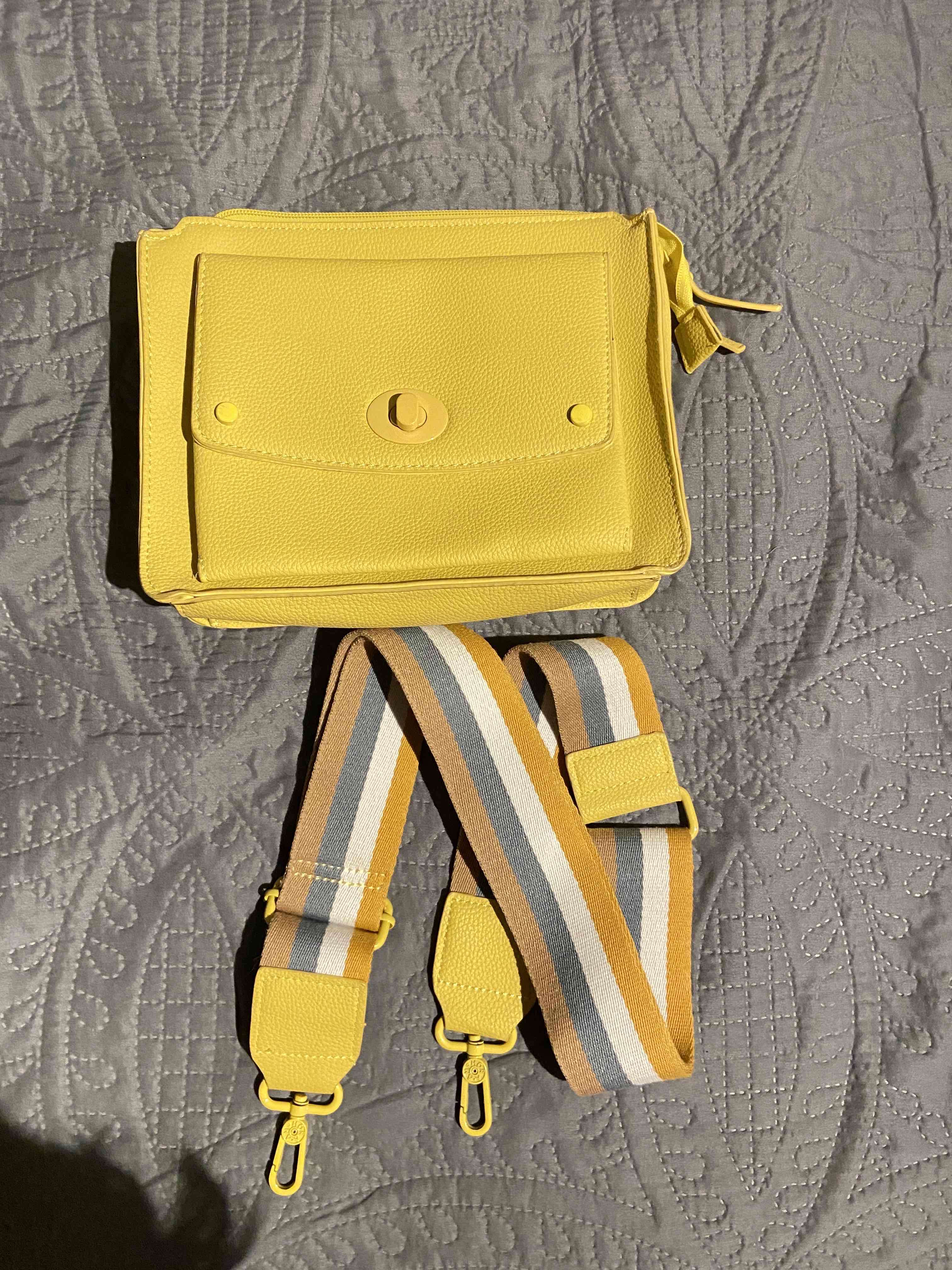 Cartera amarilla vibrante - miniatura 4