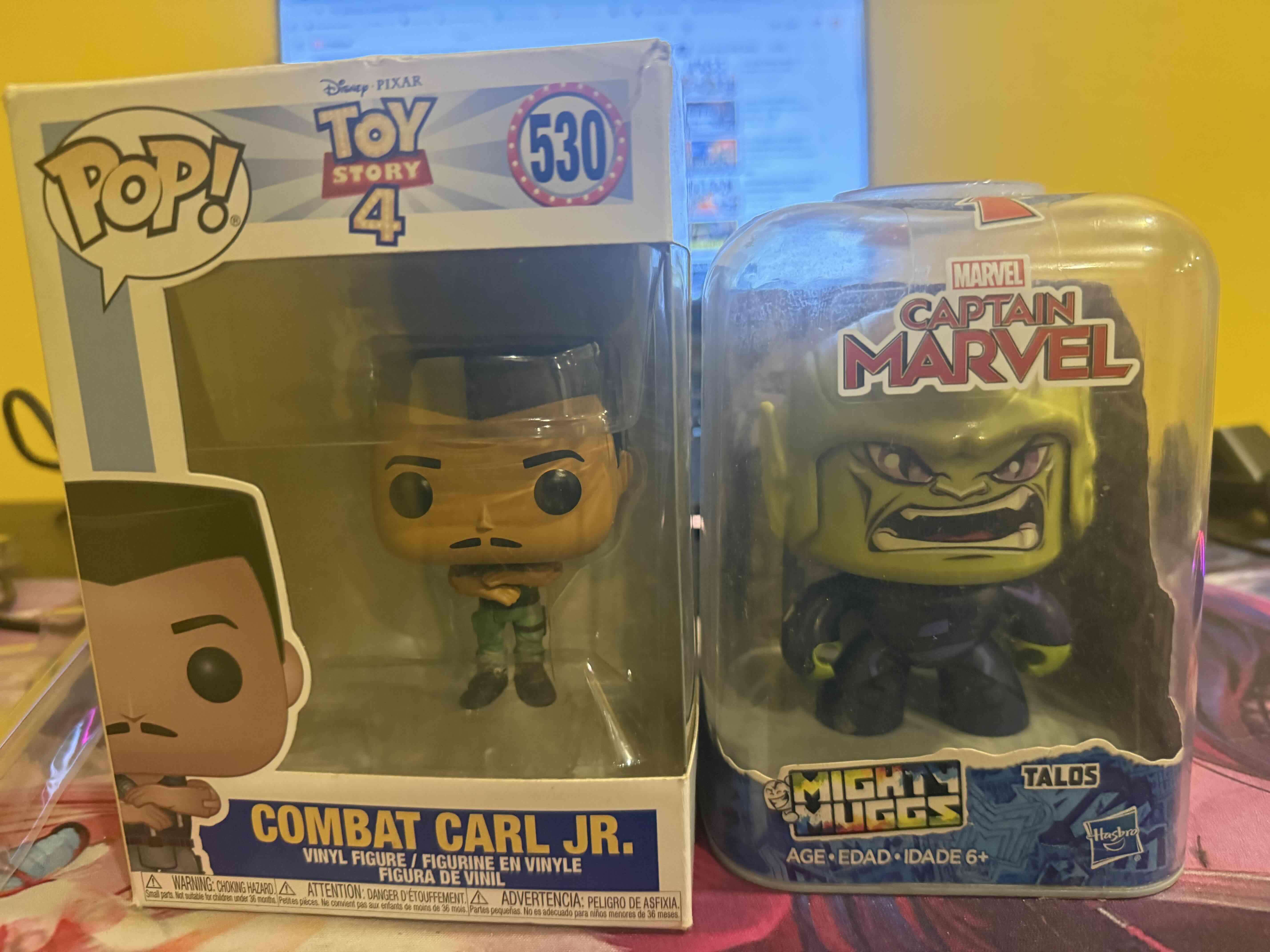 Figuras Funko Pop y Mighty Muggs