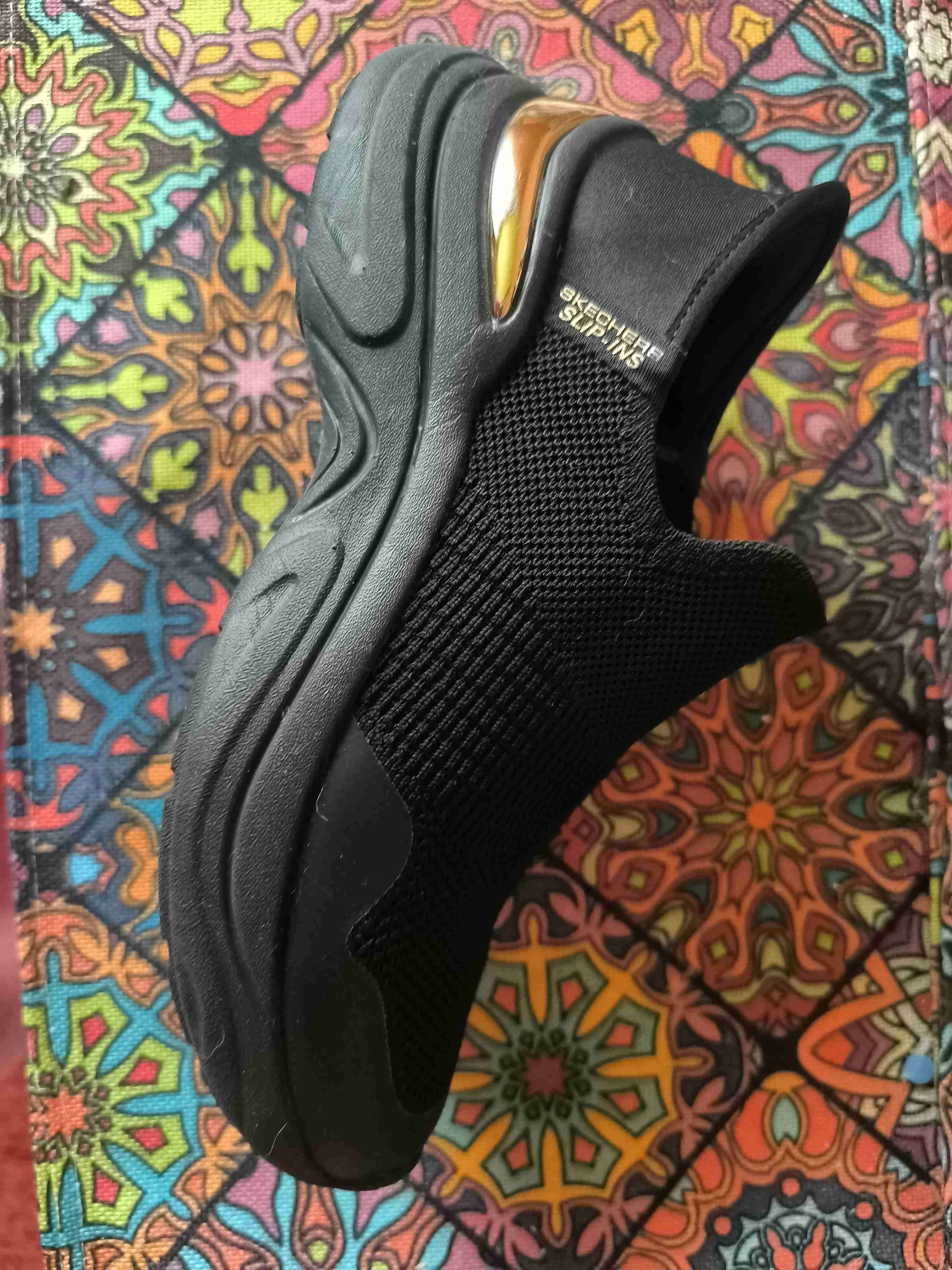 Zapatillas Skechers Slip-ins Negras - miniatura 3