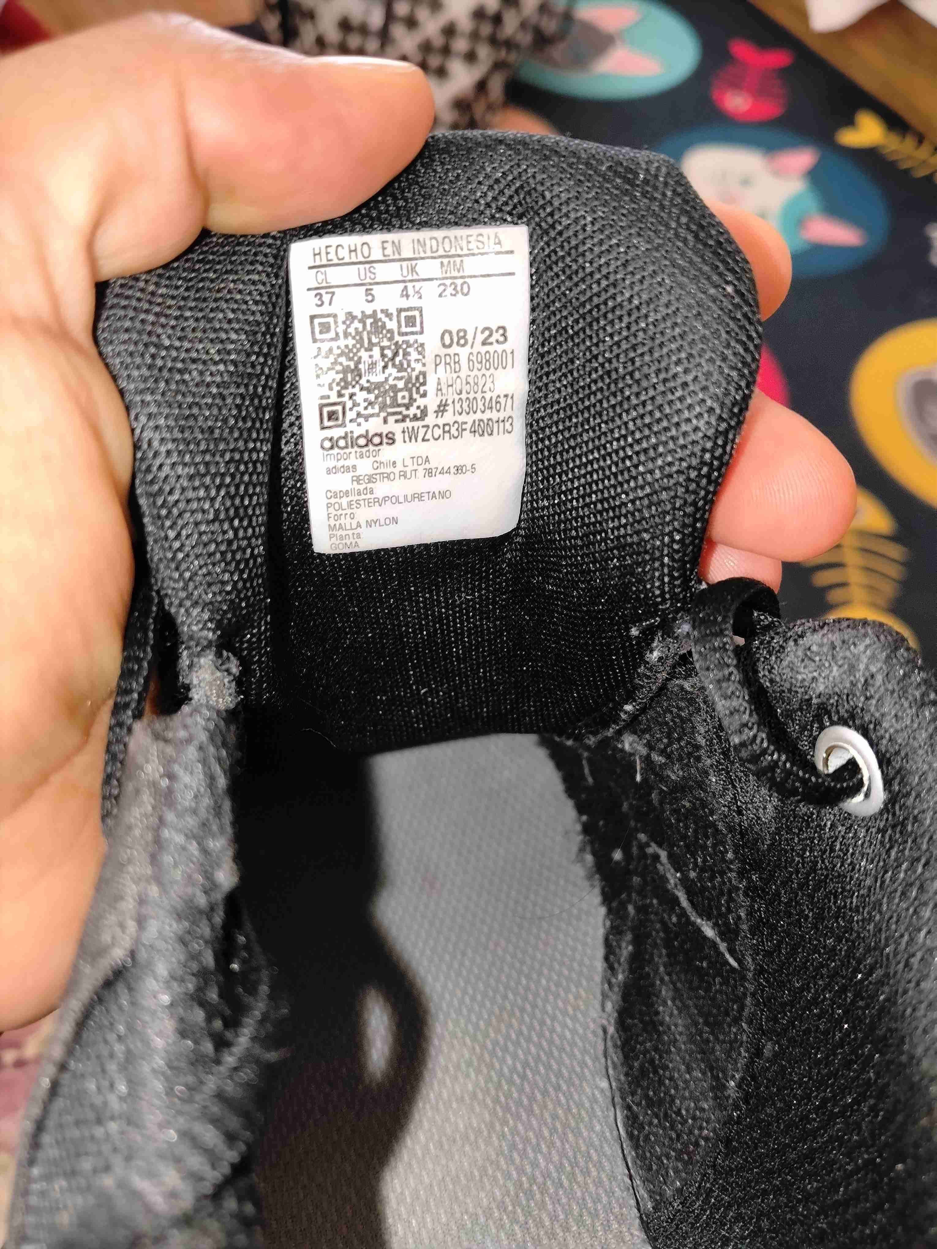 Zapatillas deportivas Terrex negras N° 37 - miniatura 4