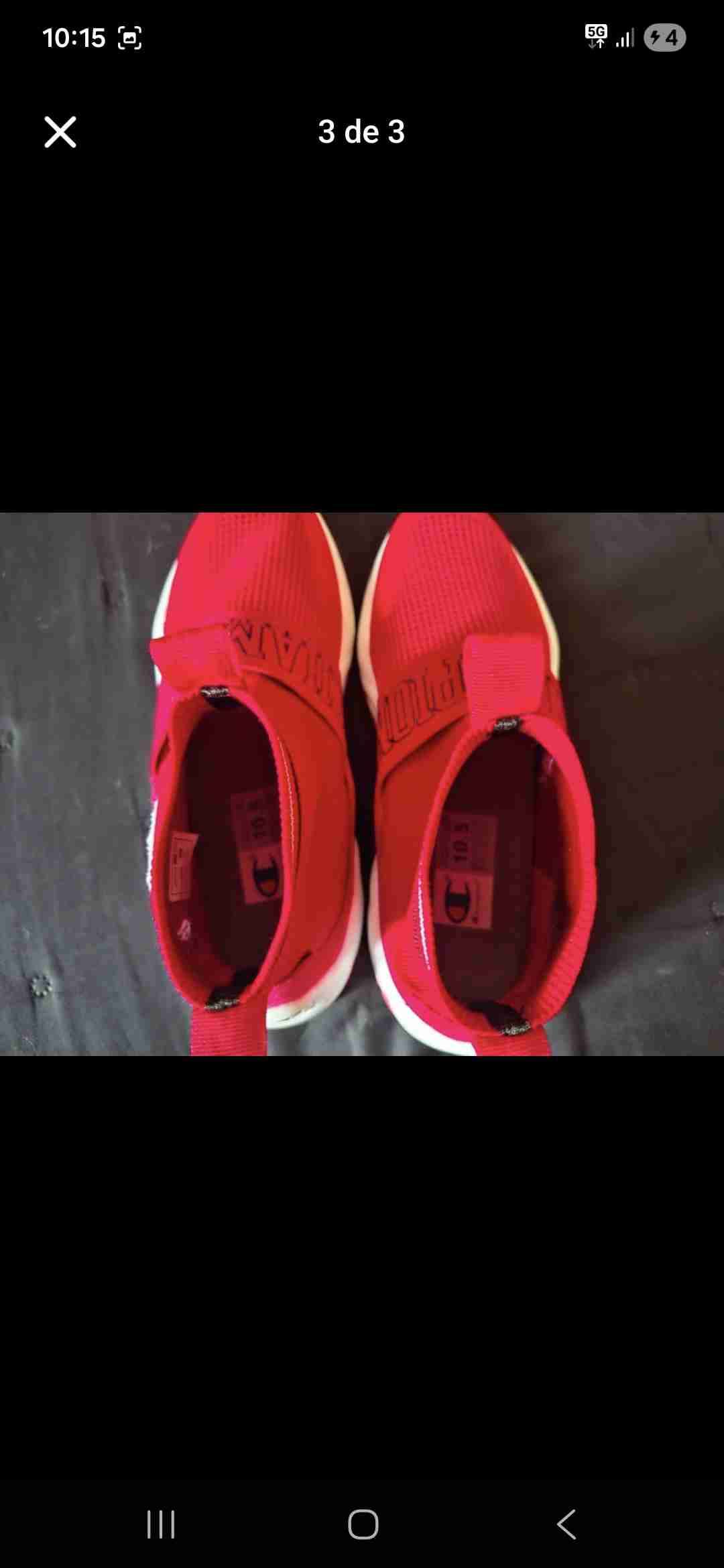 Zapatillas deportivas rojas Champion - miniatura 1