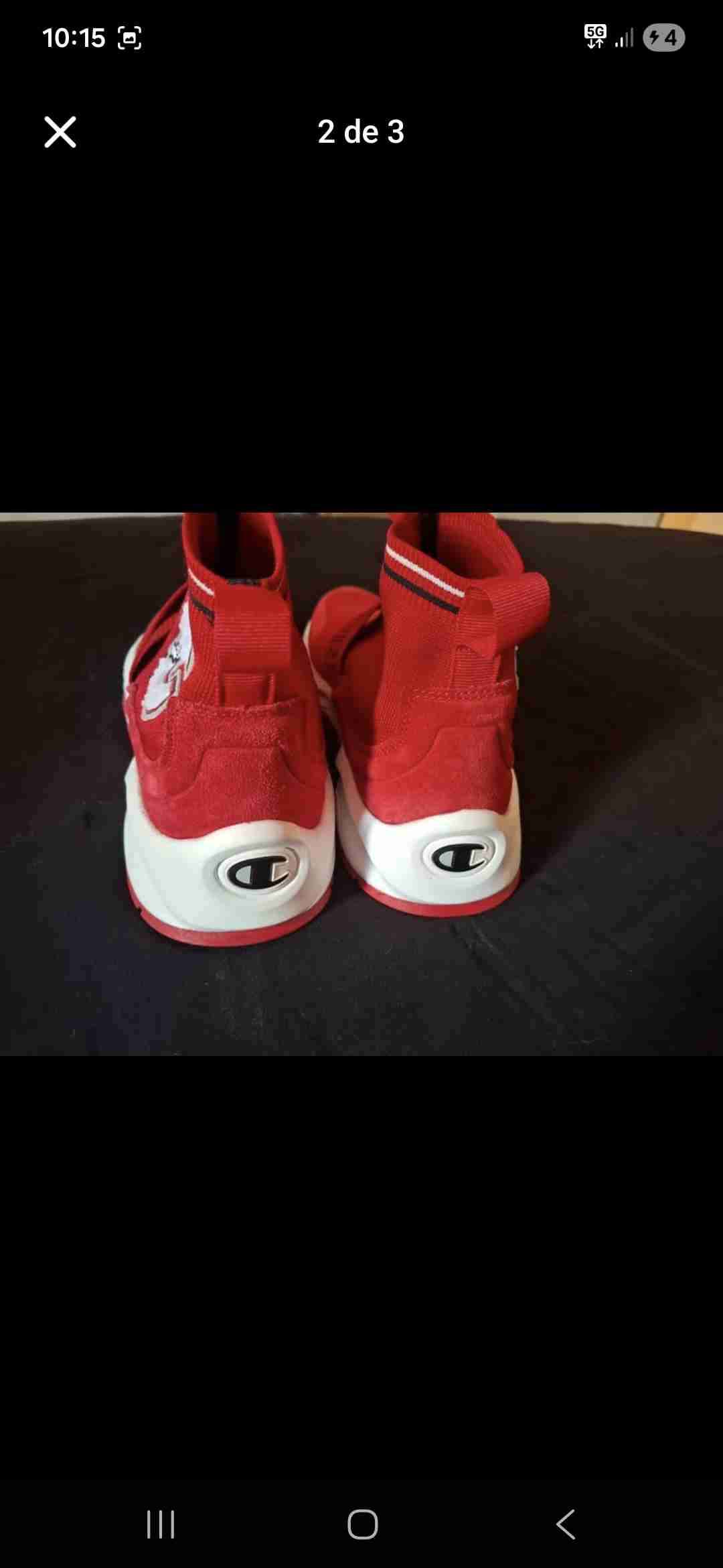 Zapatillas deportivas rojas Champion - miniatura 2