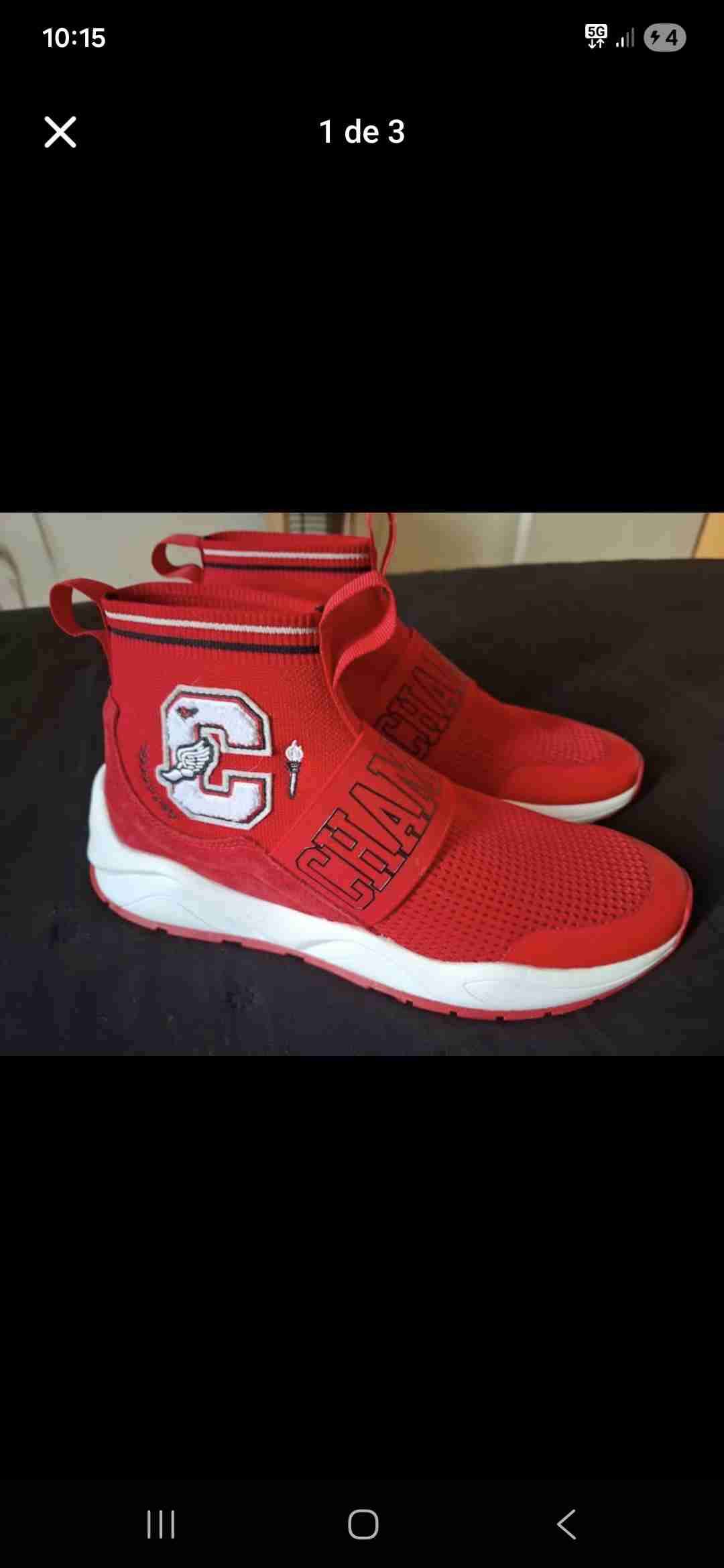 Zapatillas deportivas rojas Champion - miniatura 3