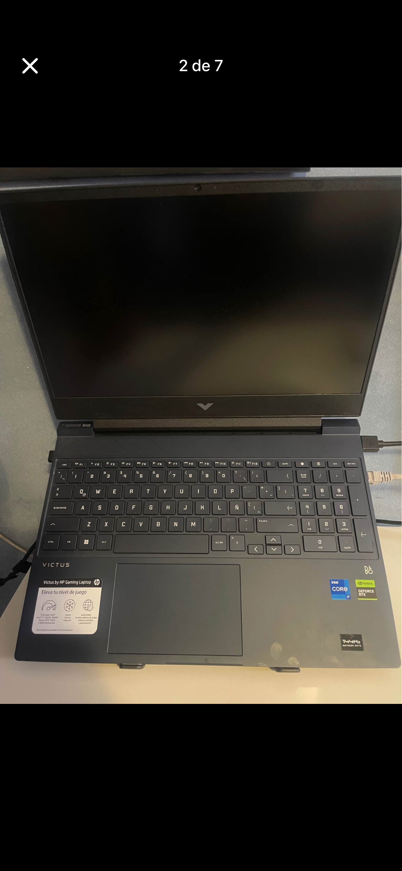 Notebook Victus 15-fa1097la Intel Core Di7 NVIDIA - miniatura 2
