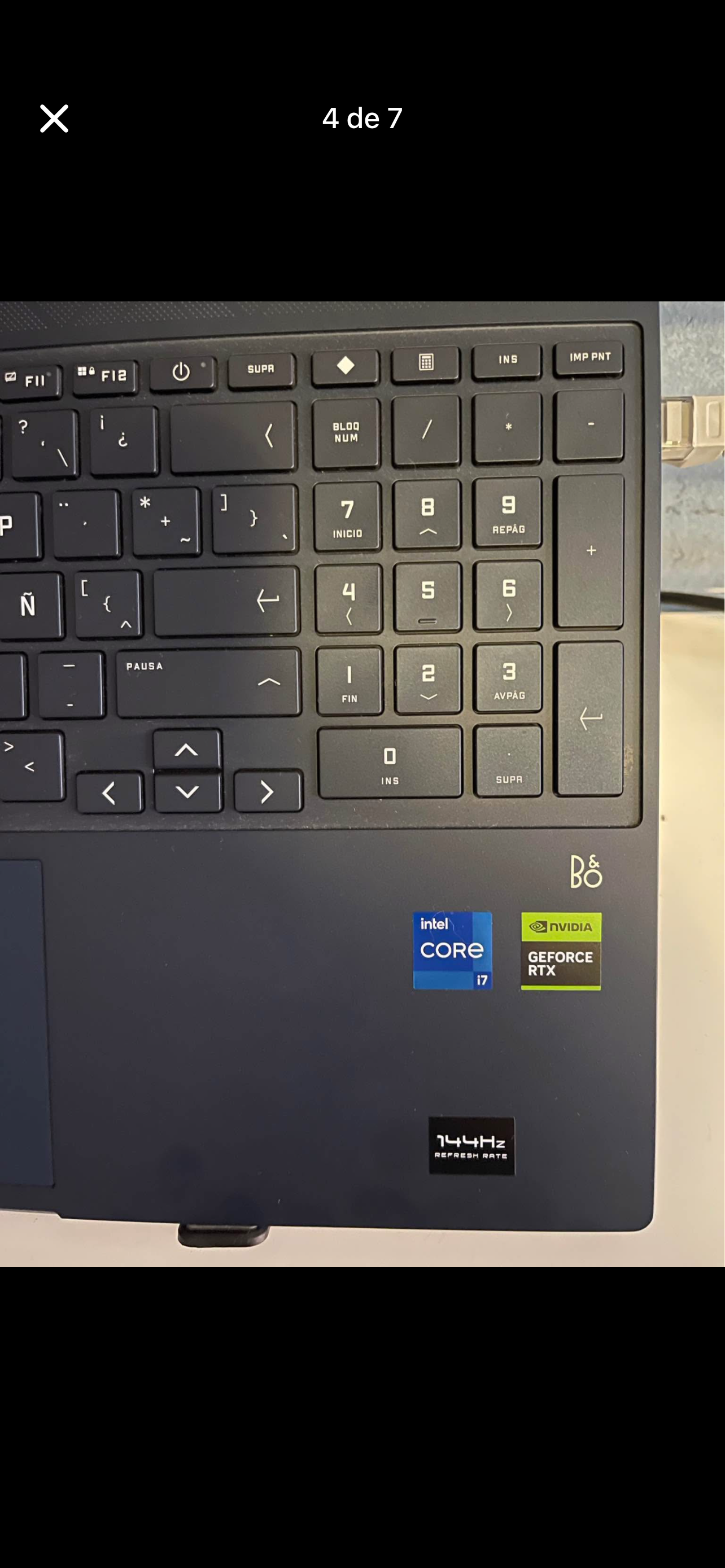 Notebook Victus 15-fa1097la Intel Core Di7 NVIDIA - miniatura 4