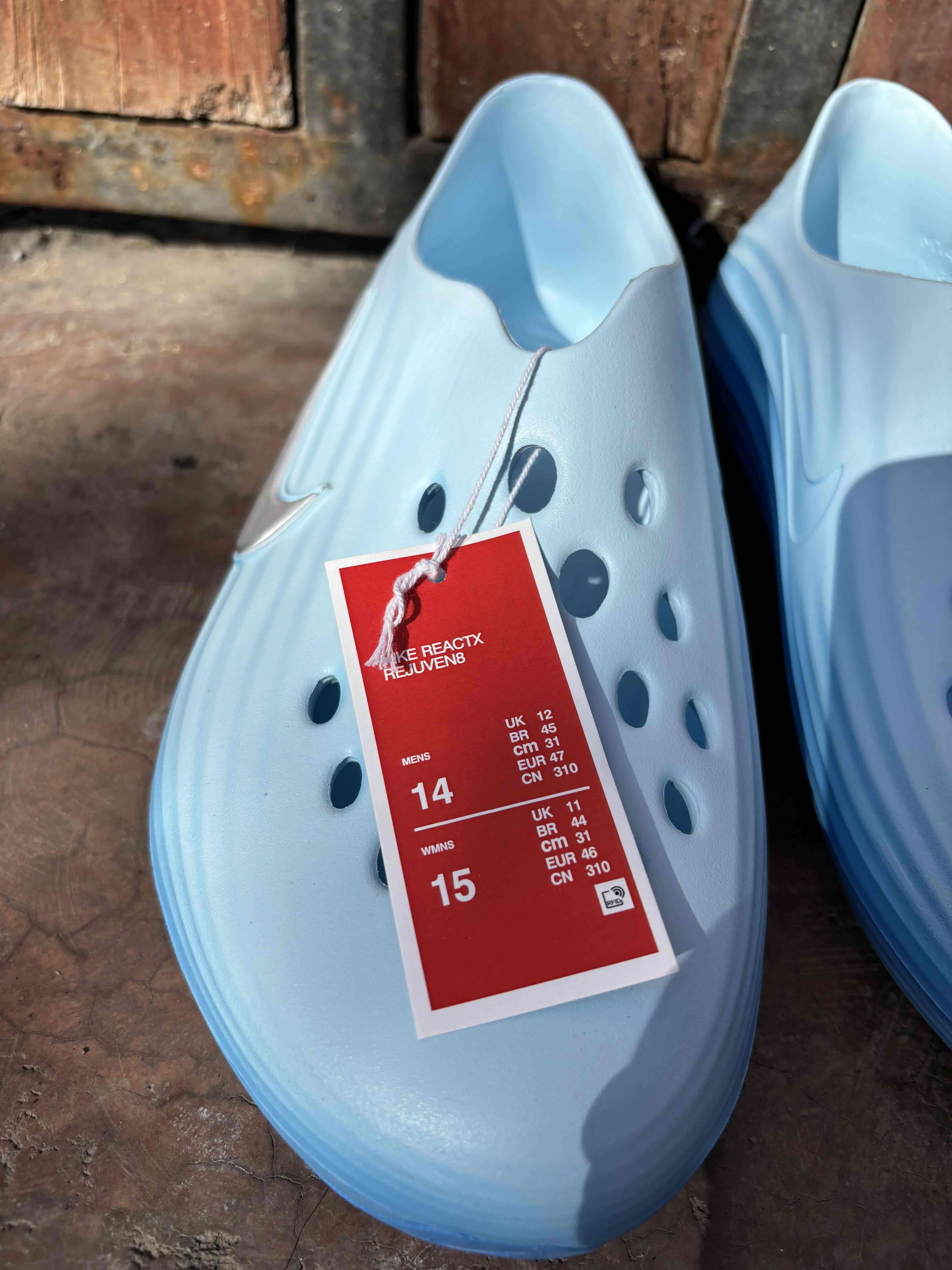 Nike ReactX Rejuven8 deportivos celestes - miniatura 5