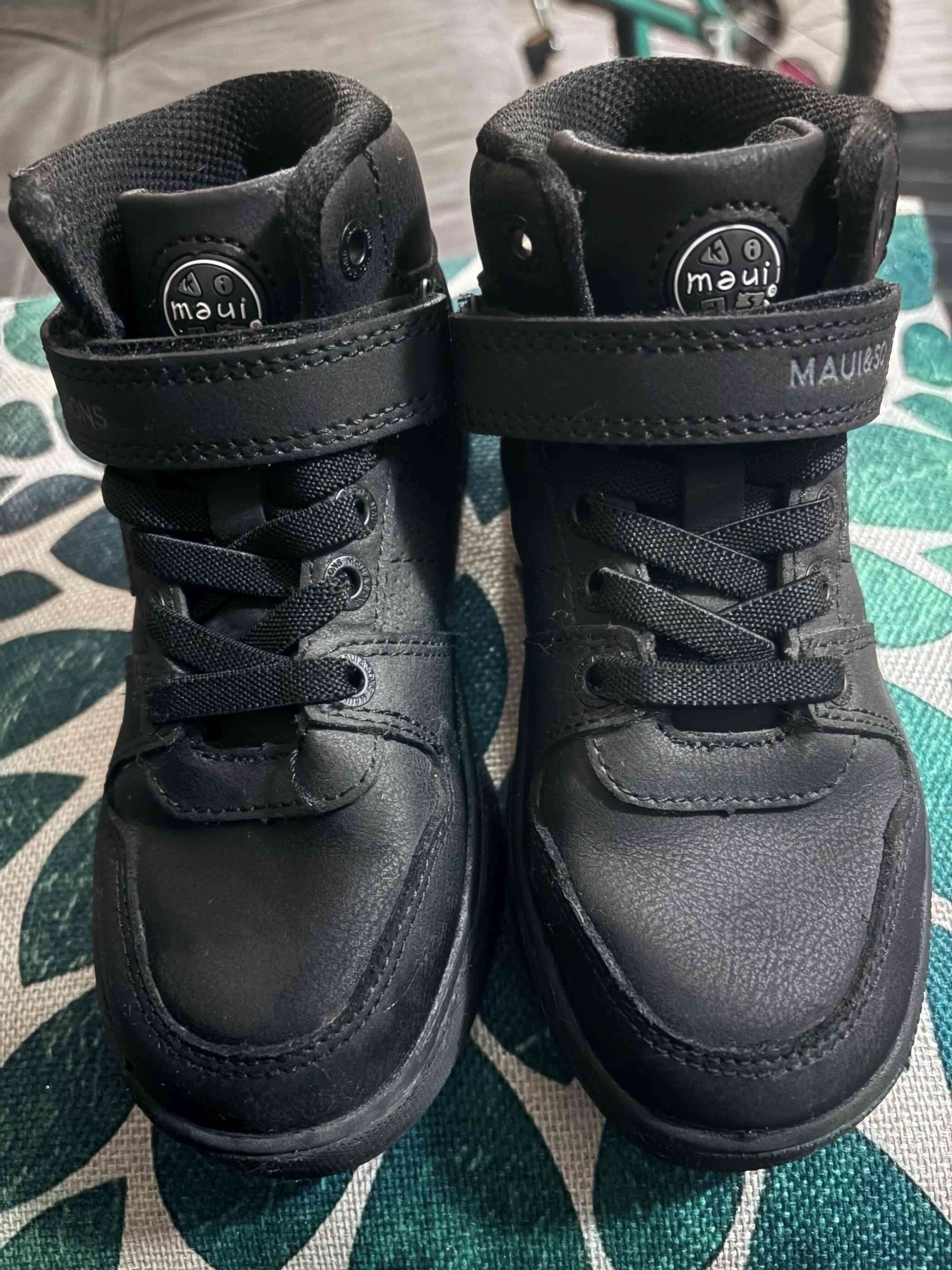 Botines negros Maui & Sons para niños - miniatura 2