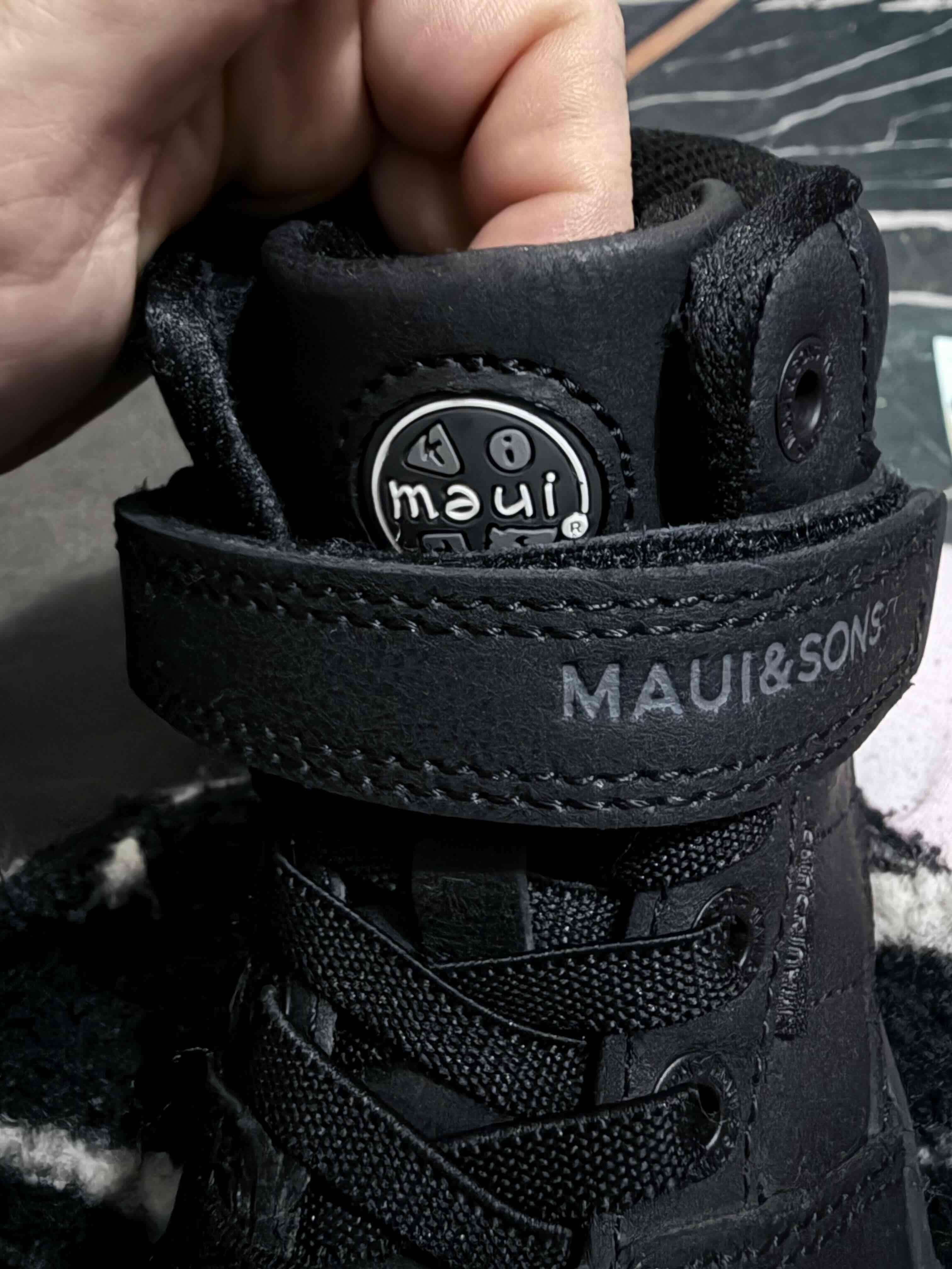 Botines negros Maui & Sons para niños - miniatura 5