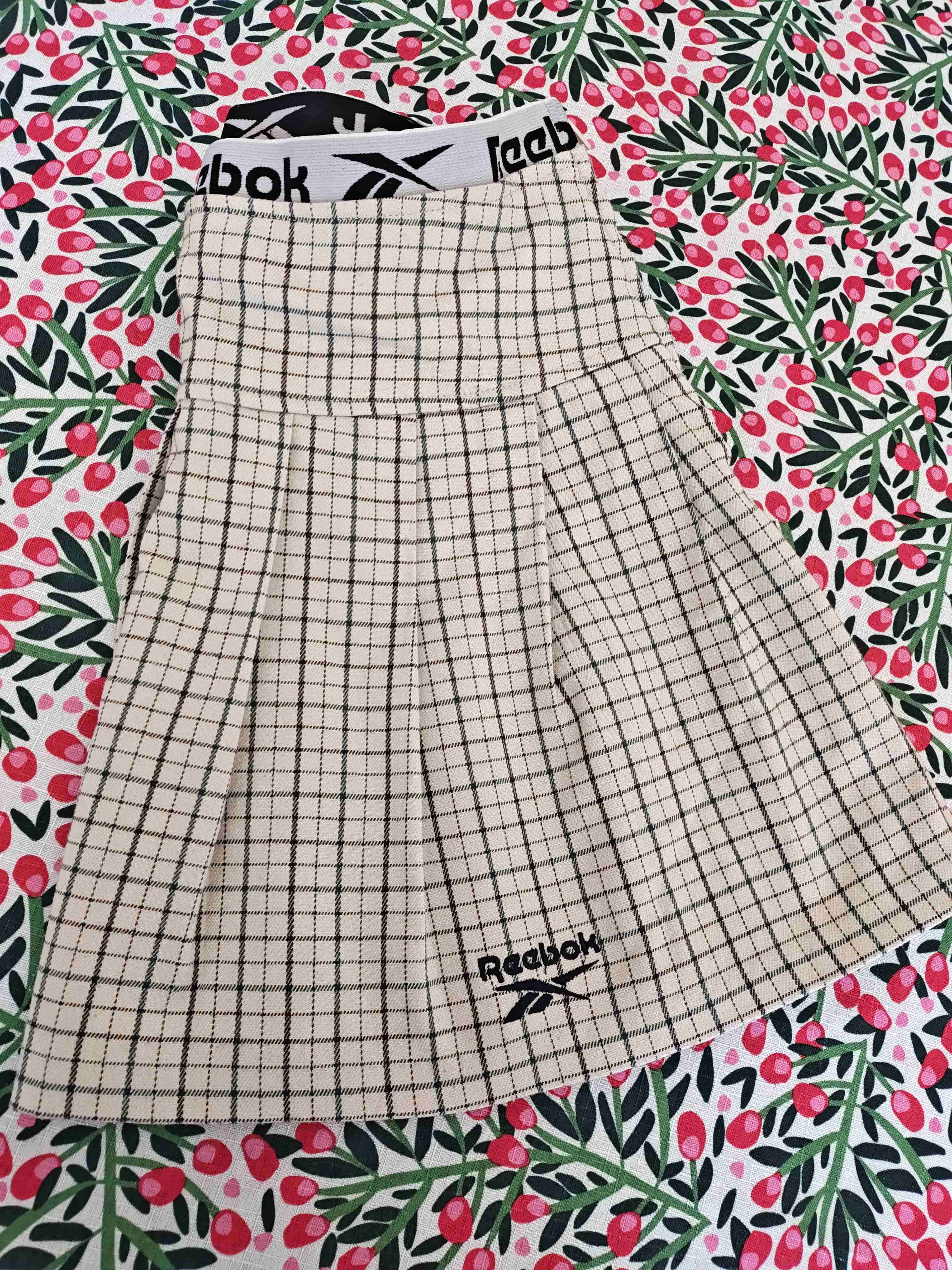 Falda Reebok/H&M a cuadros - miniatura 2