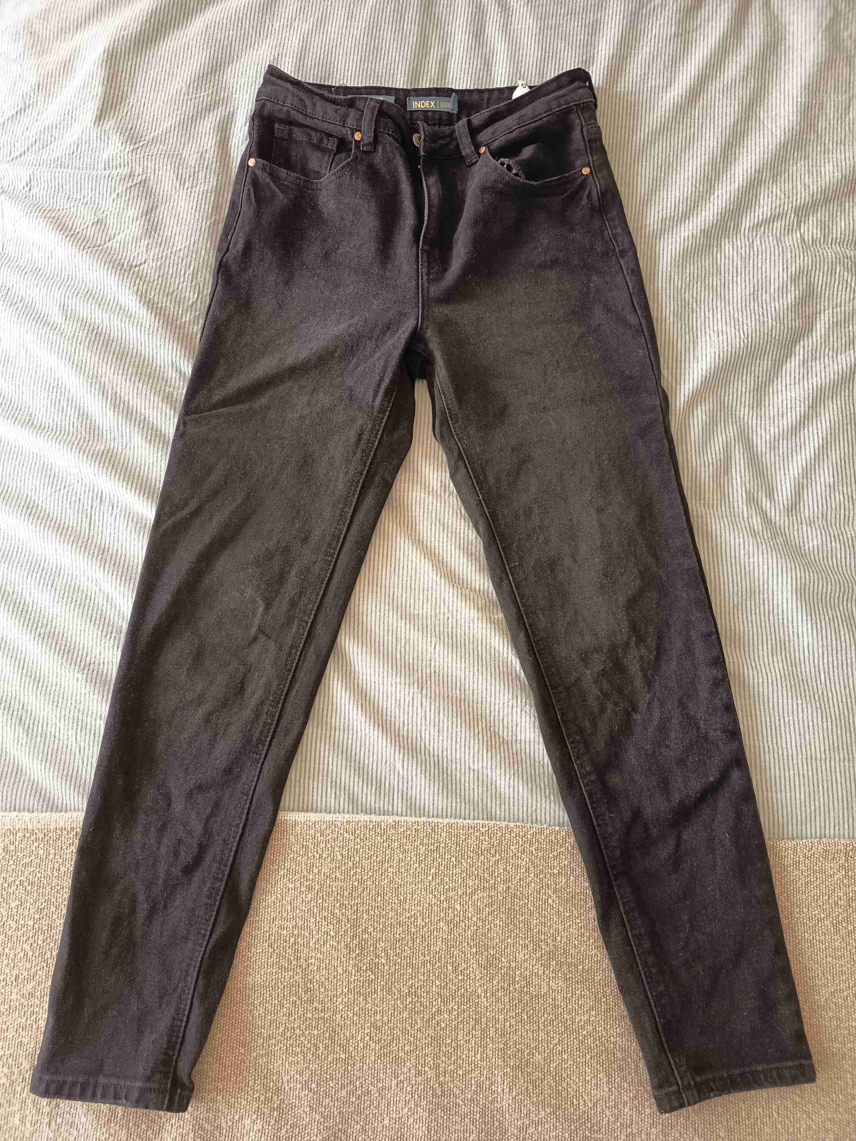 Jeans Index negros para mujer - miniatura 2