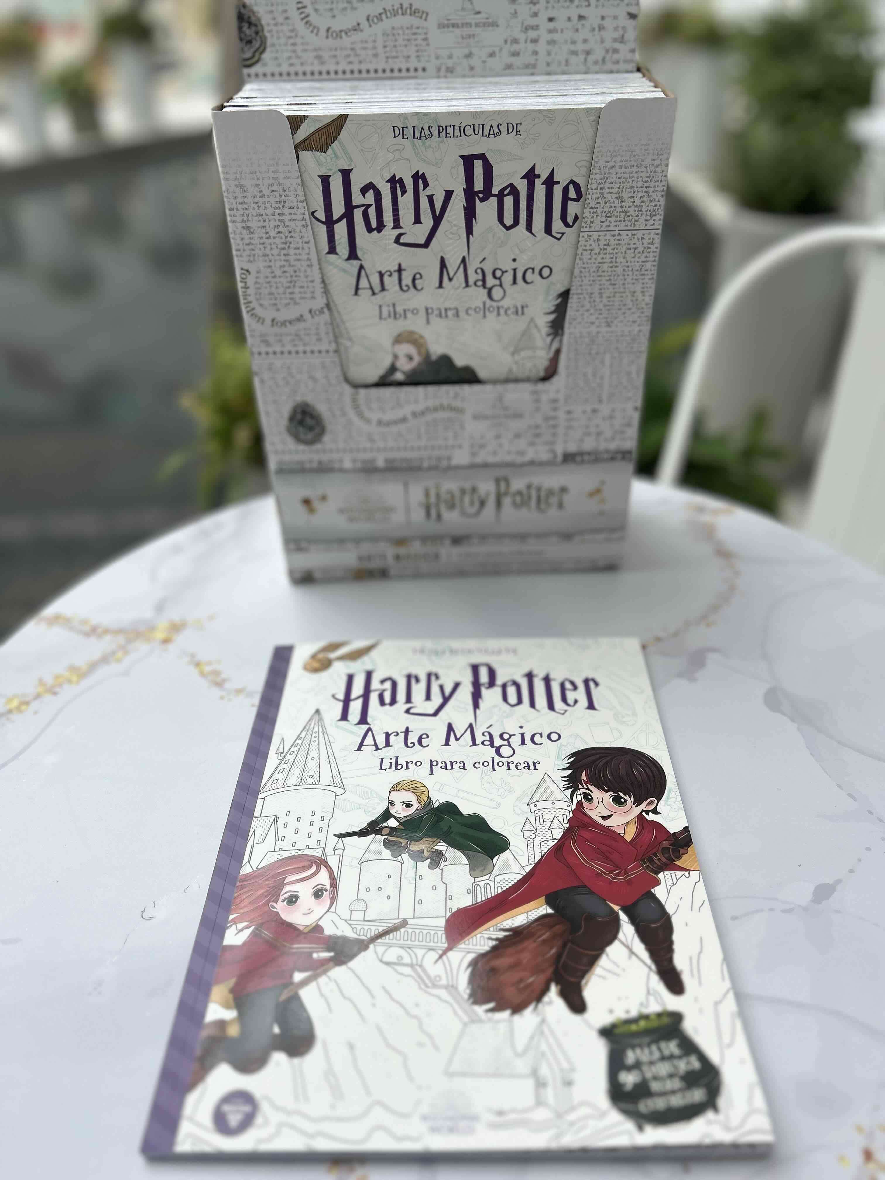 Libro para colorear Harry Potter