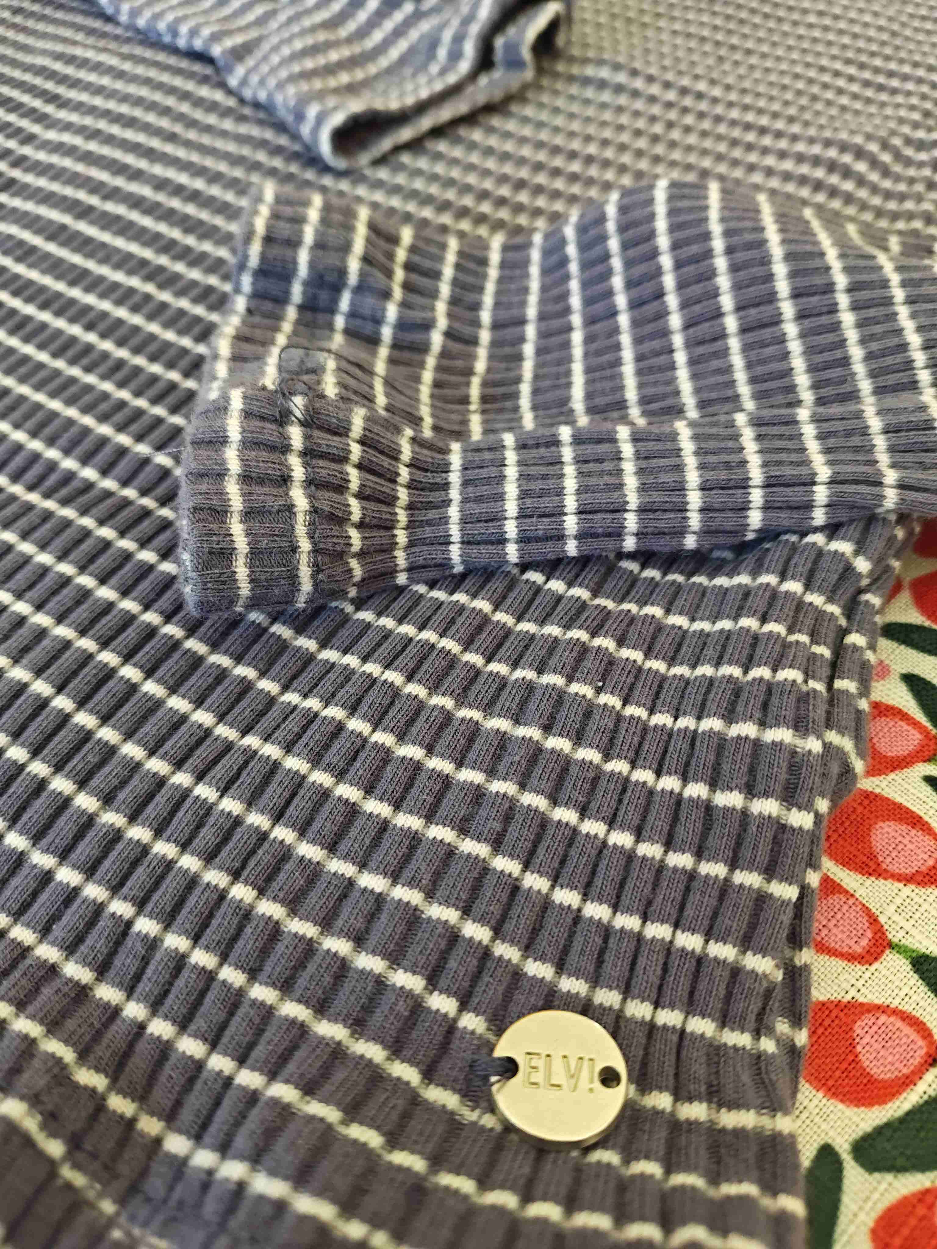Polera de rayas moradas (Talla 16) - miniatura 3