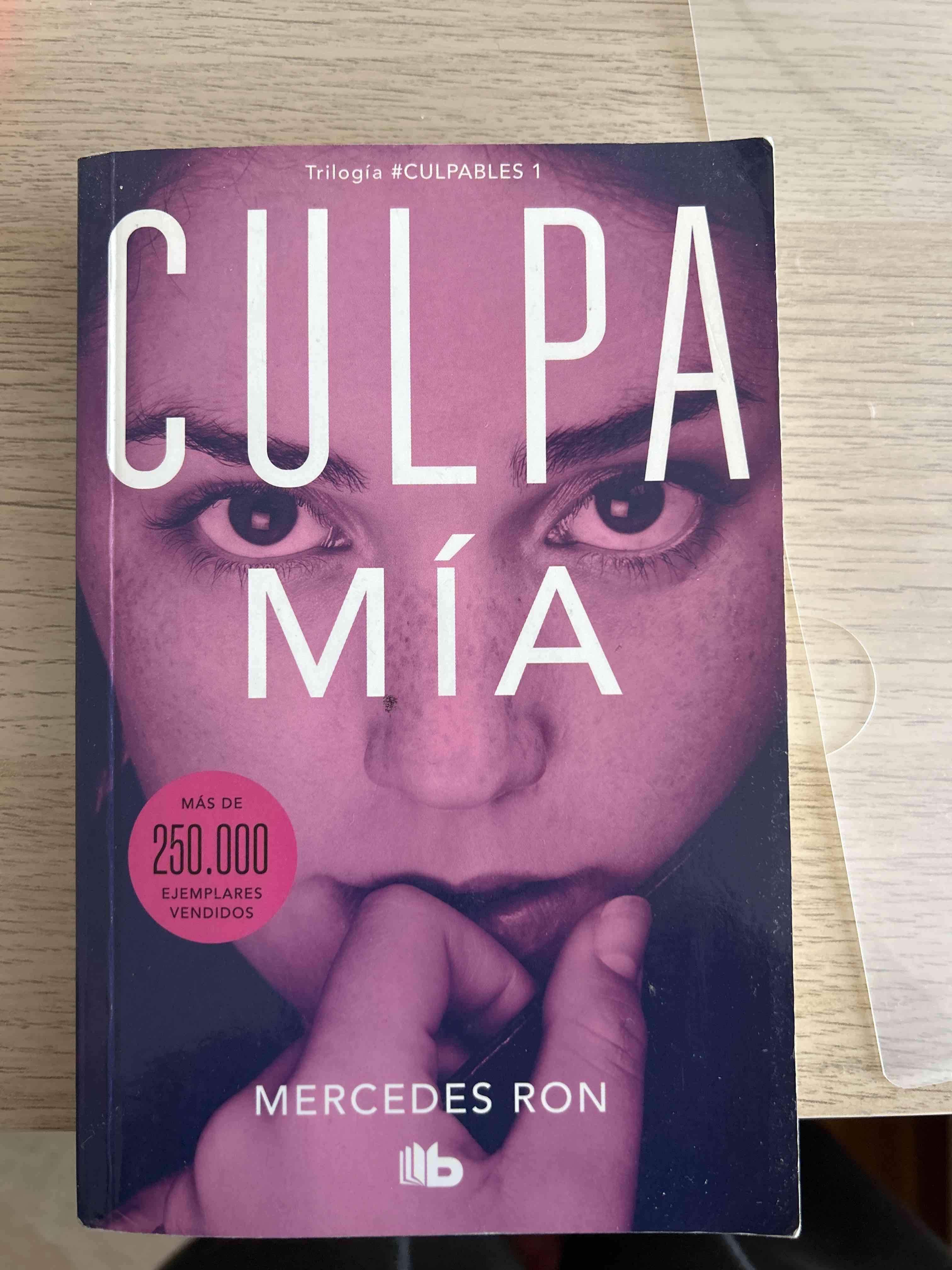 Trilogía  'Culpa Mía' de Mercedes Ron - miniatura 1