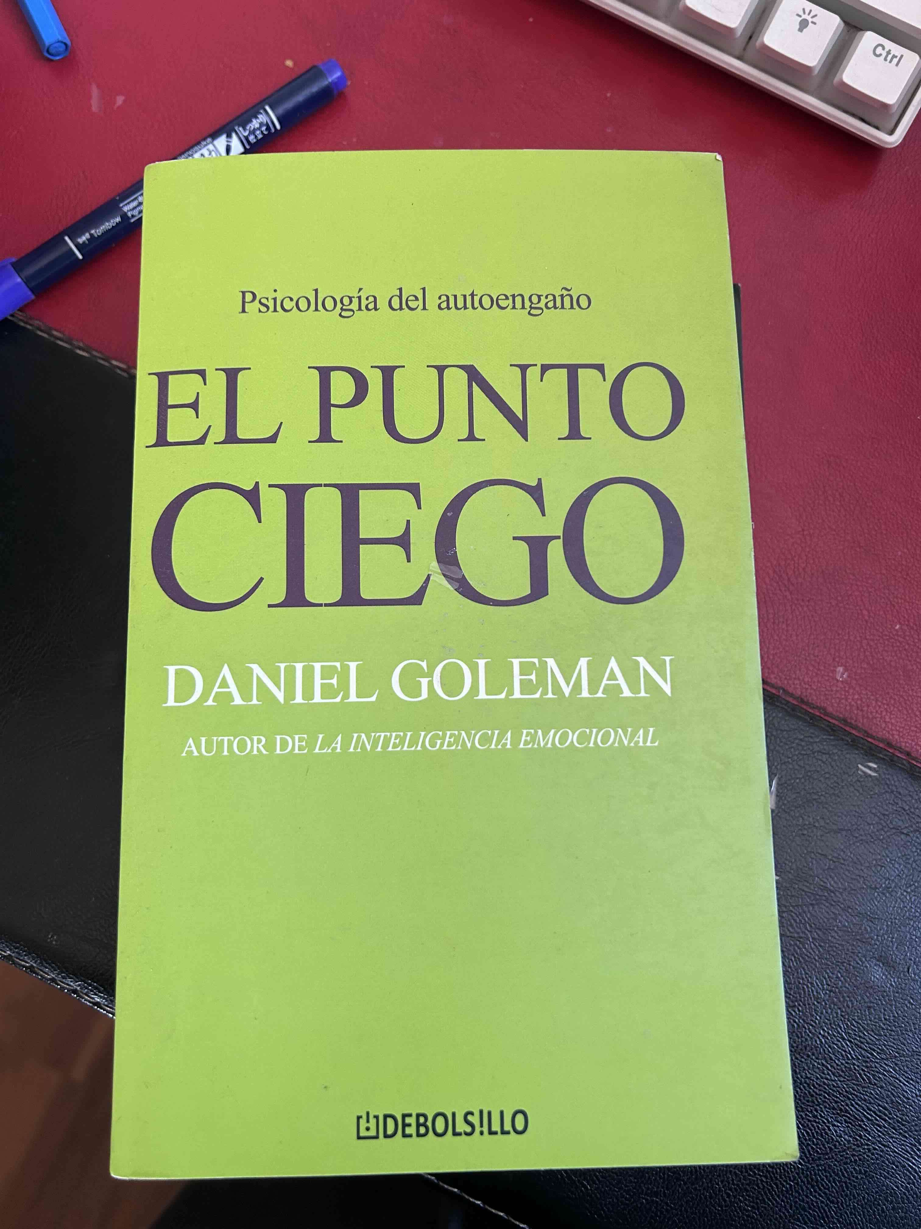 Libro El Punto Ciego de Daniel Goleman