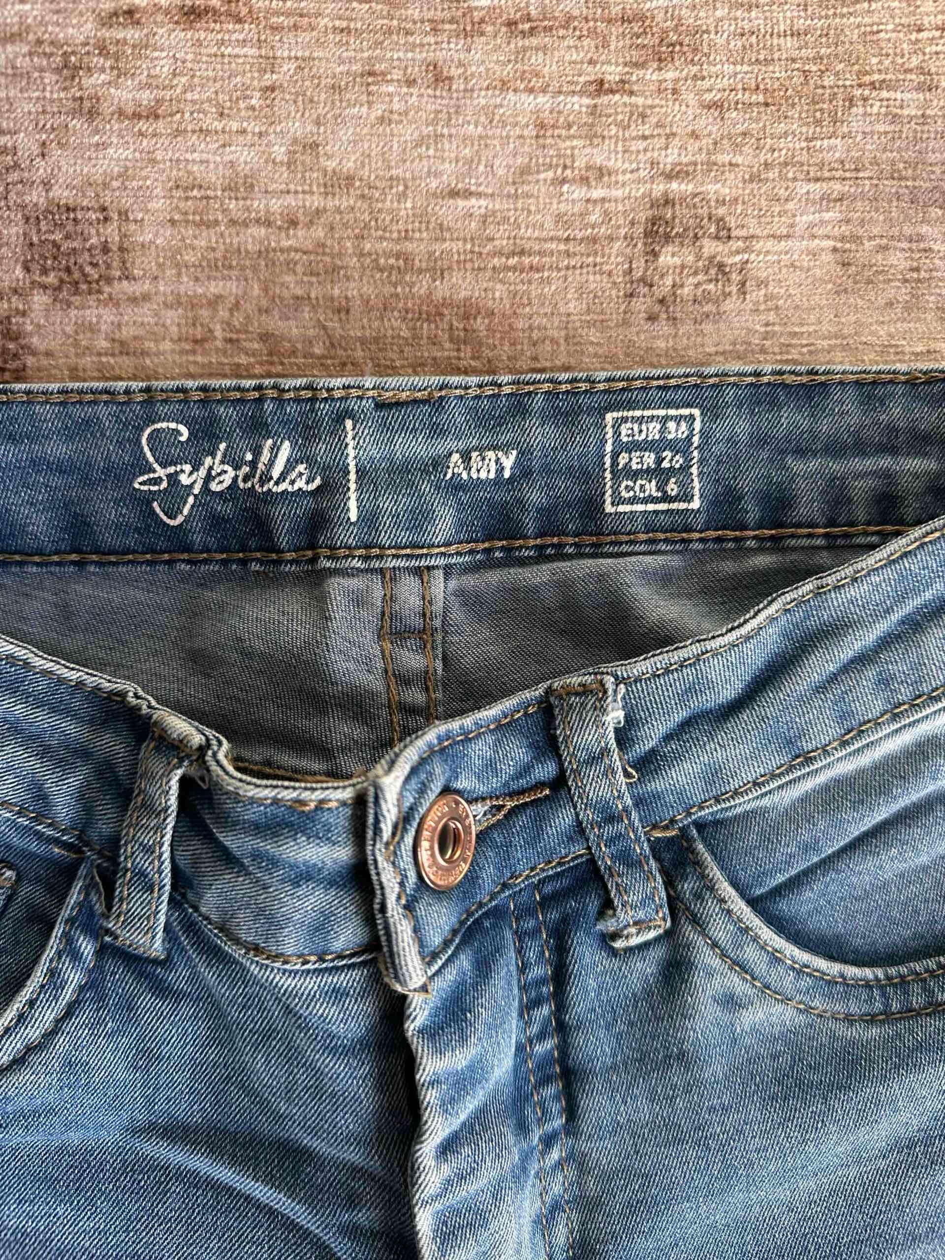 Jeans azul desgastado - miniatura 2