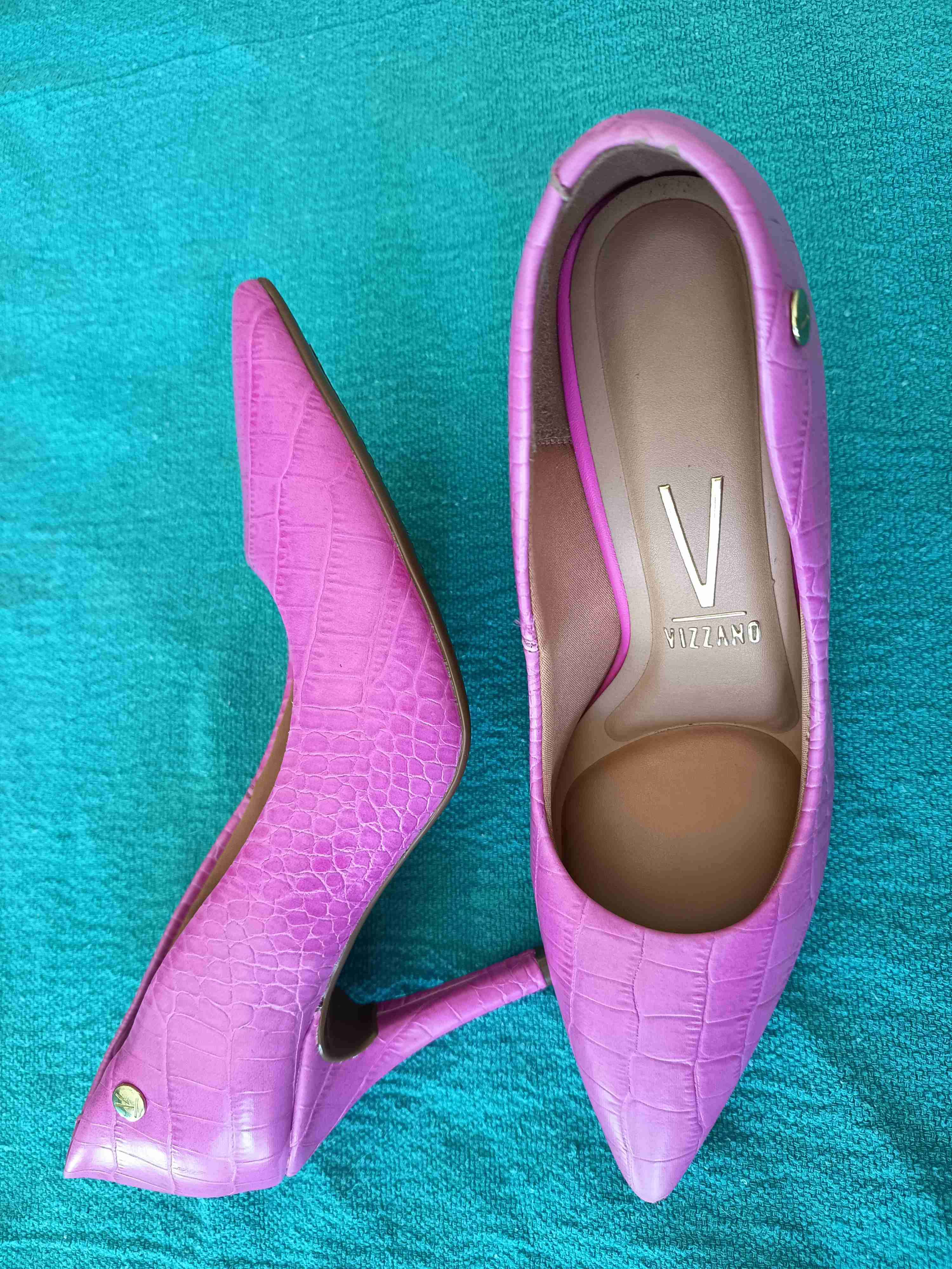 Zapatos taco aguja fucsia Vizzano - miniatura 2