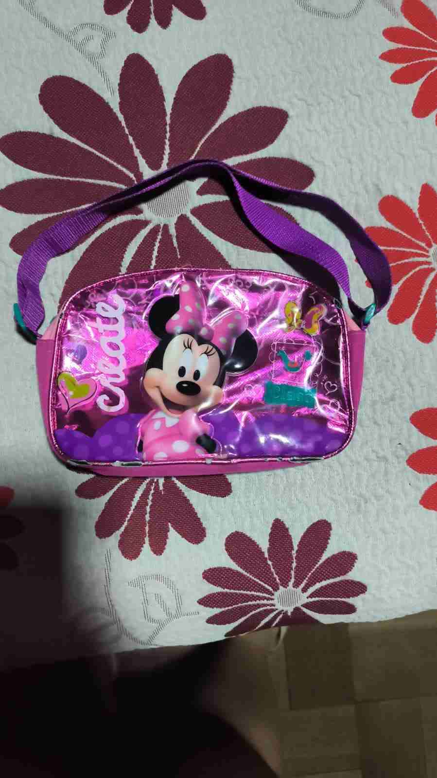 Bolso infantil Minnie rosado