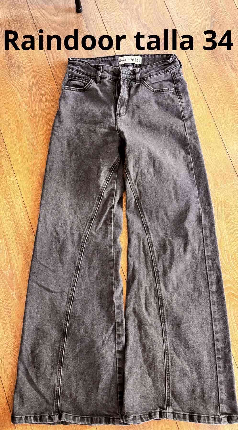 Jeans Raindoor talla 34 gris