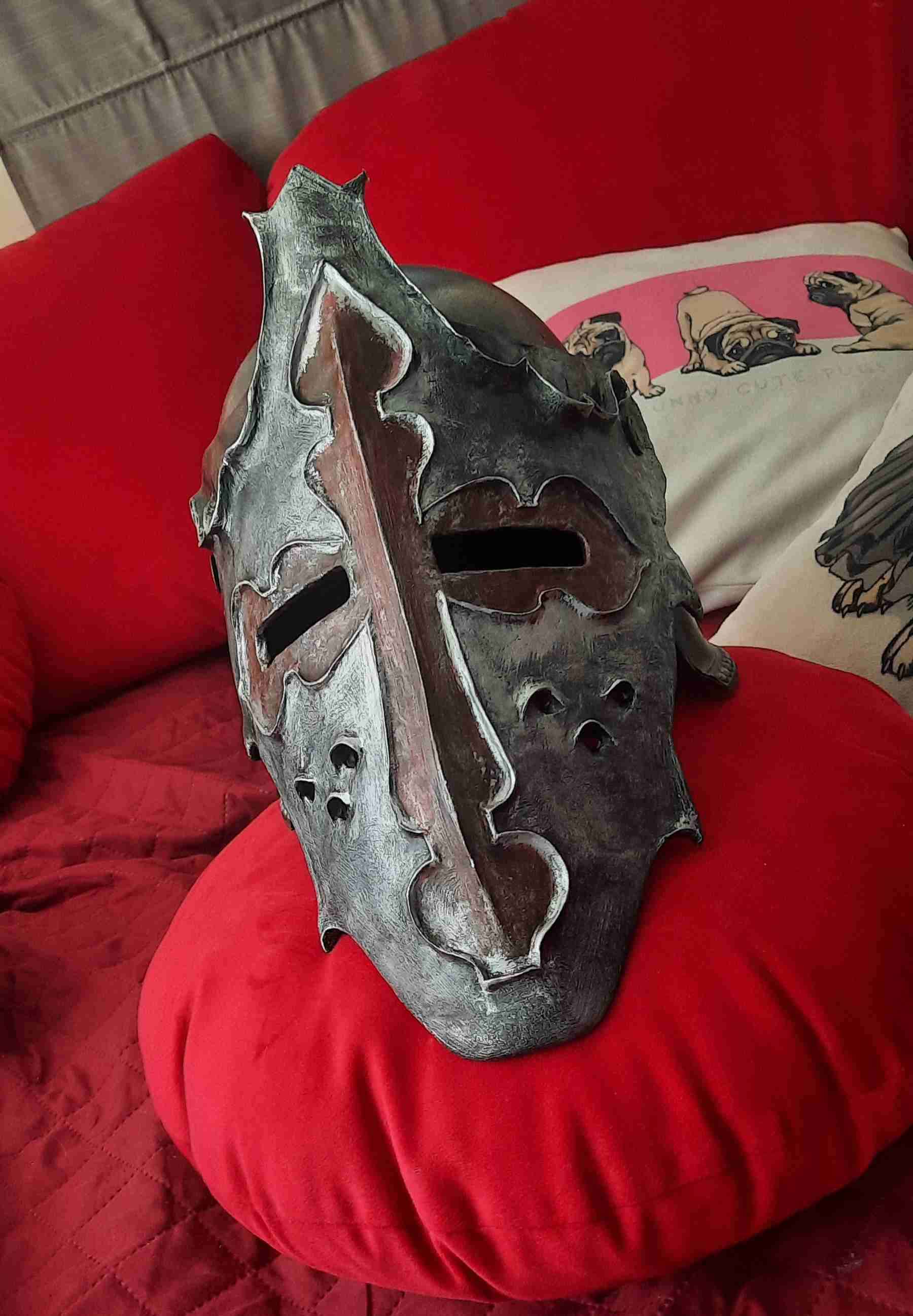 Casco medieval de cruzado para cosplay /decoracion - miniatura 2