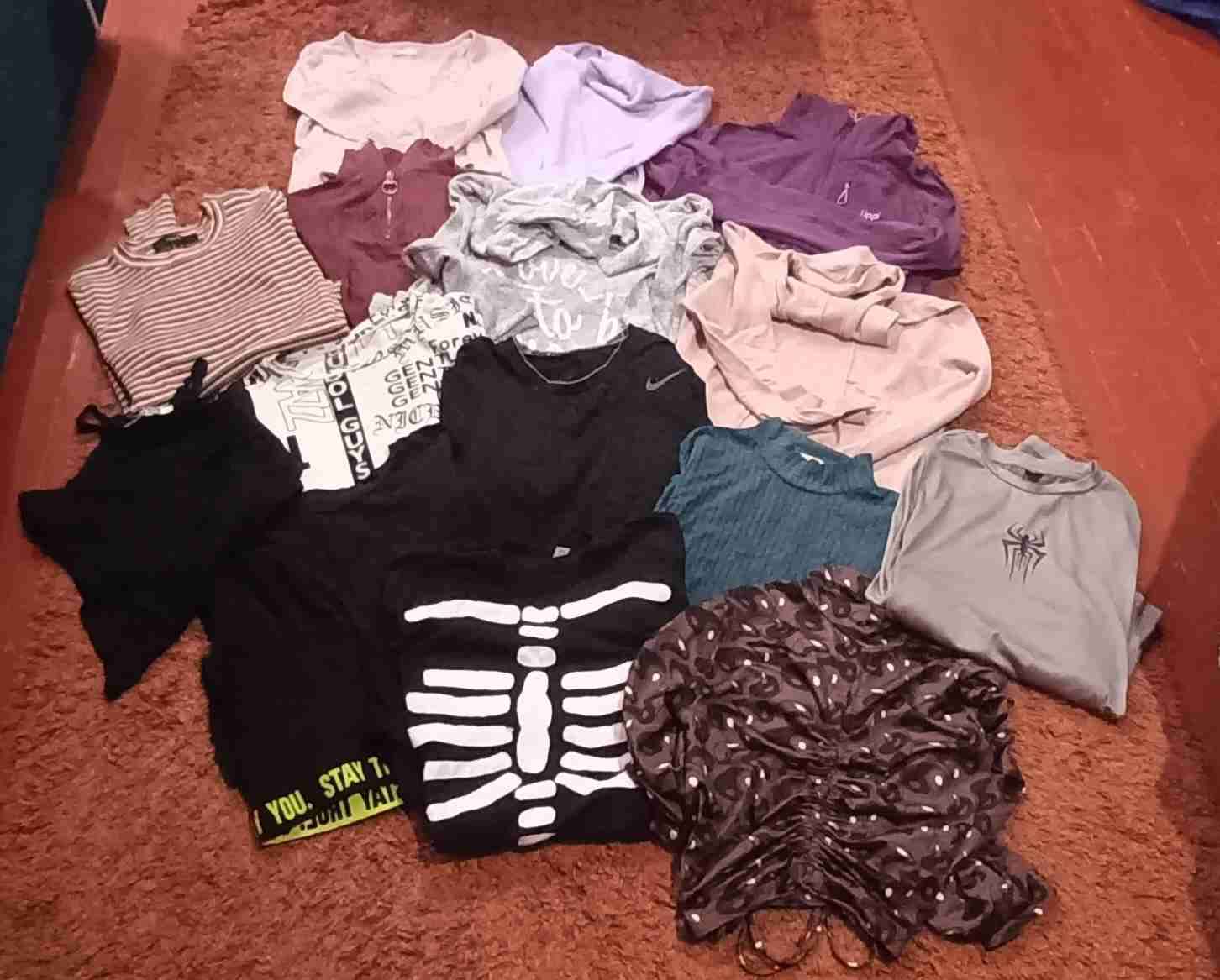 Lote de poleras manga larga