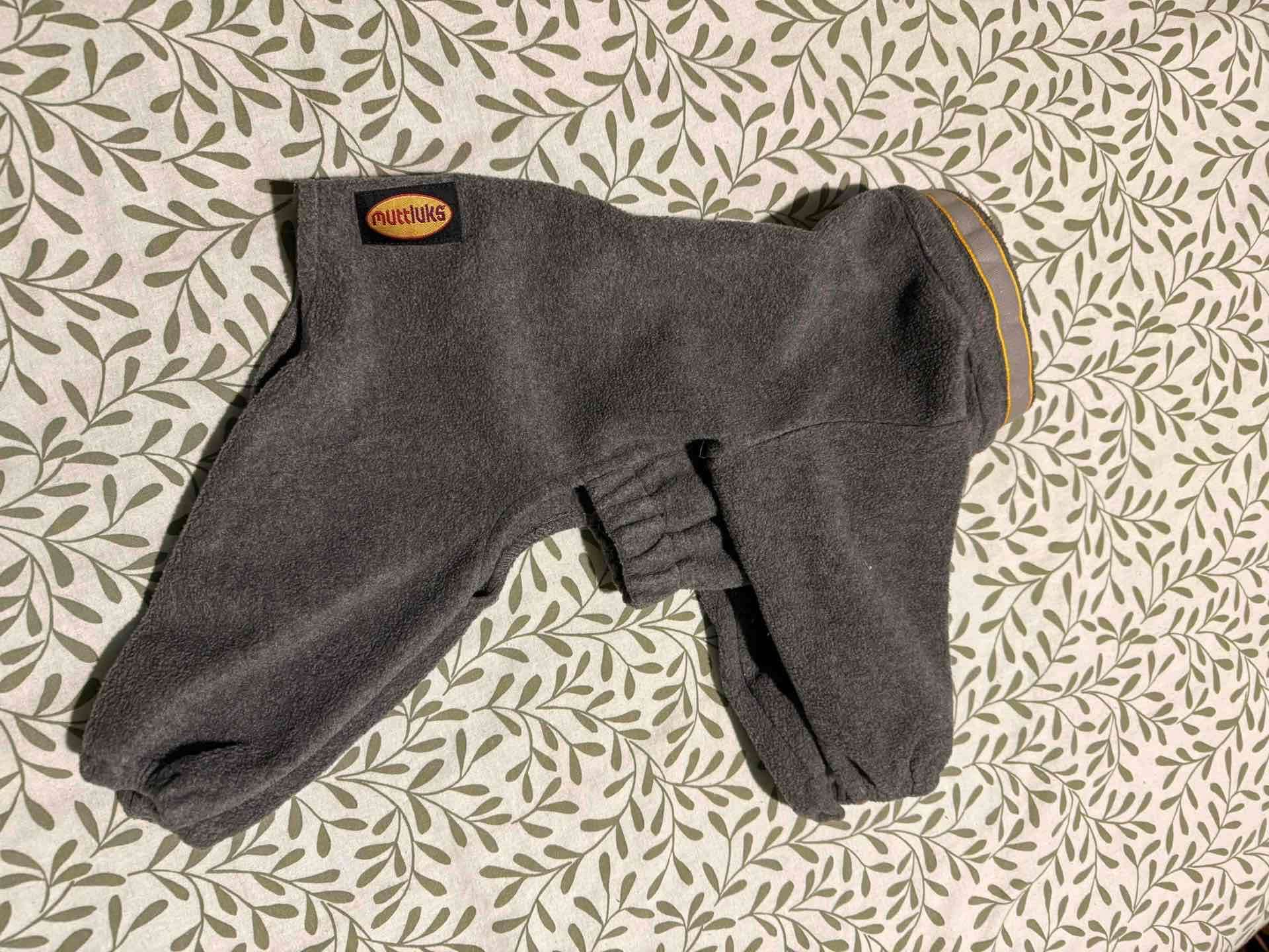 Chaqueta gris para perro Muttluks - miniatura 3