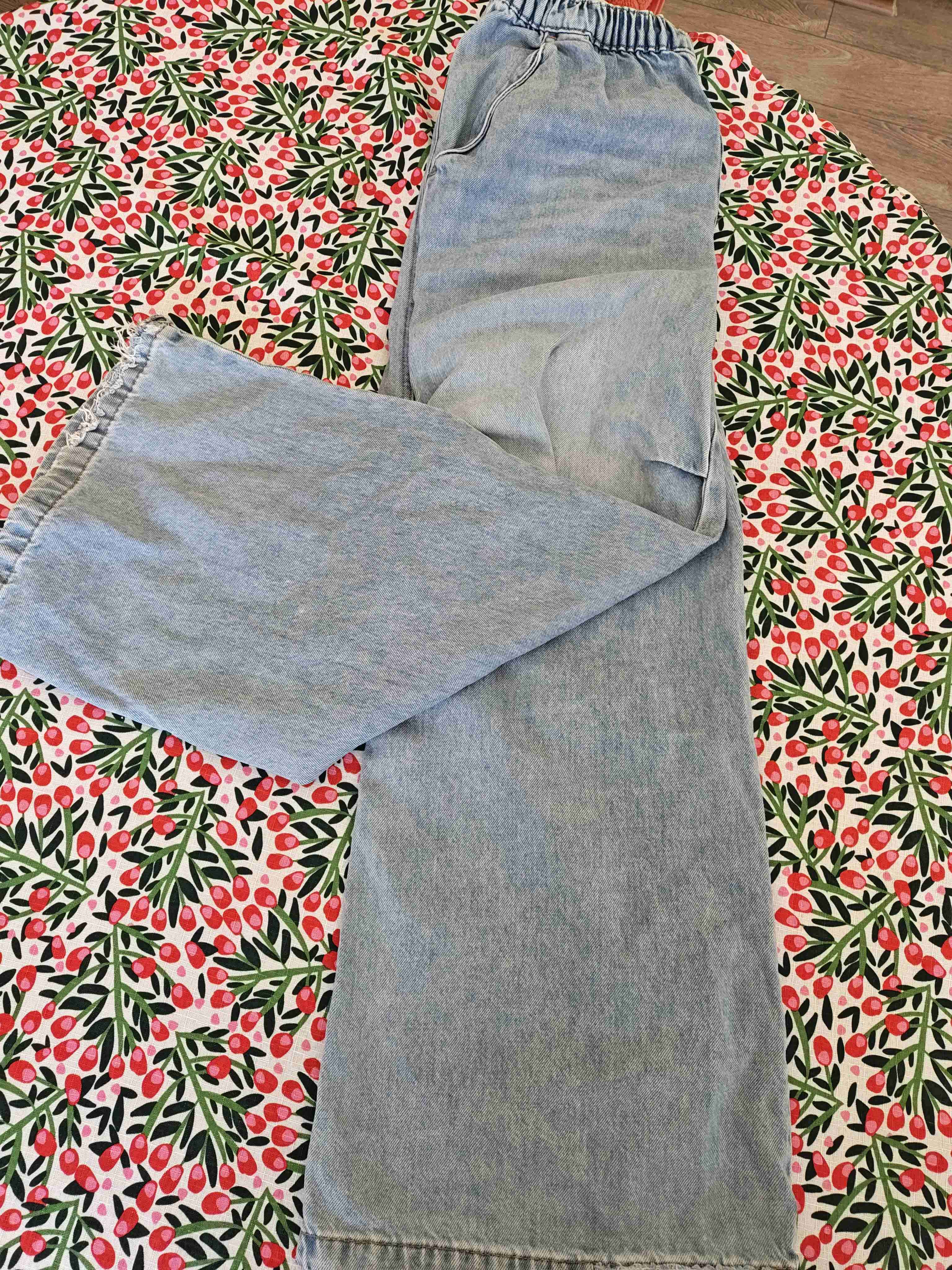 Jeans sueltos celestes (Talla 11/12) - miniatura 1