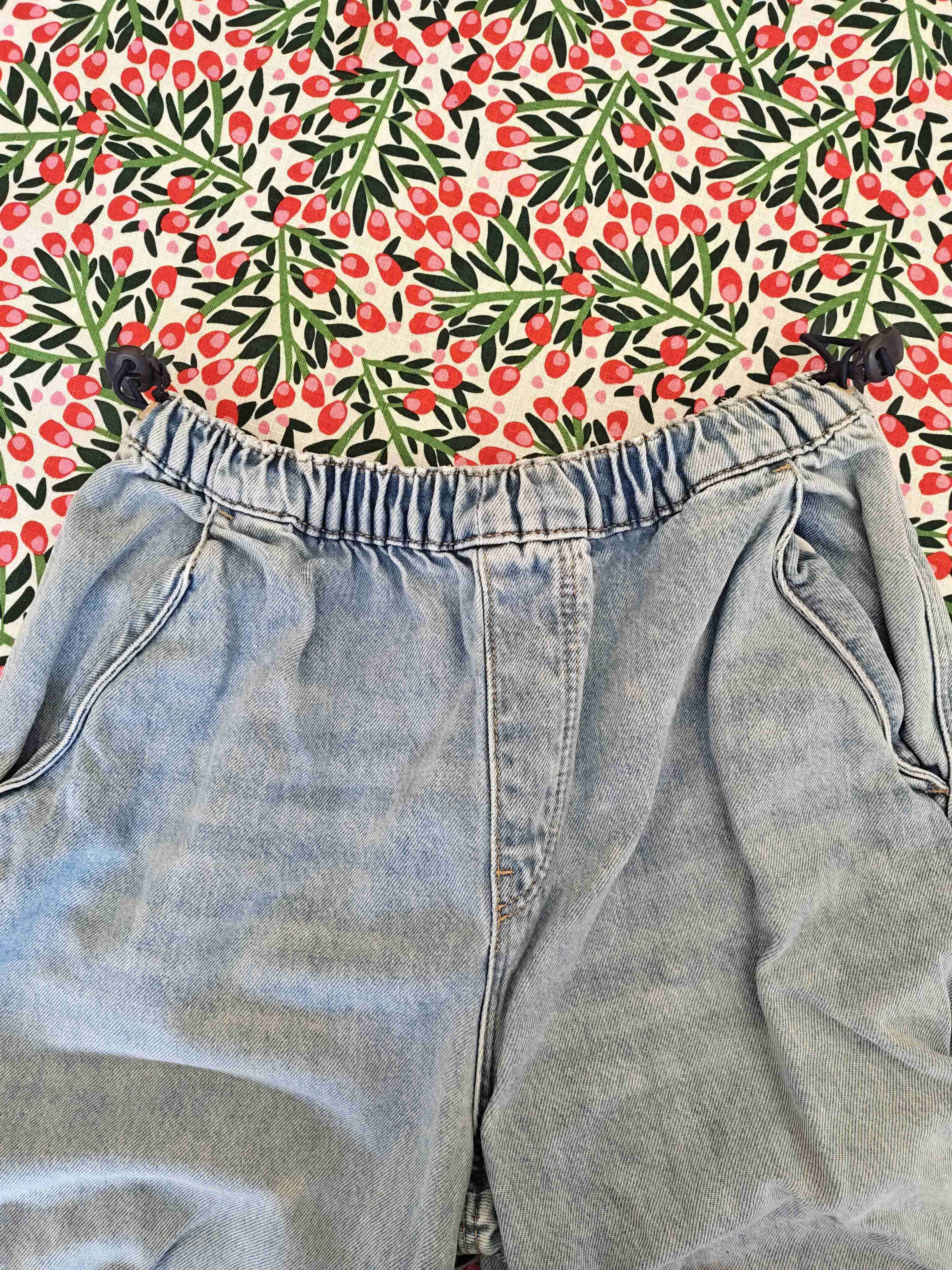 Jeans sueltos celestes (Talla 11/12) - miniatura 5