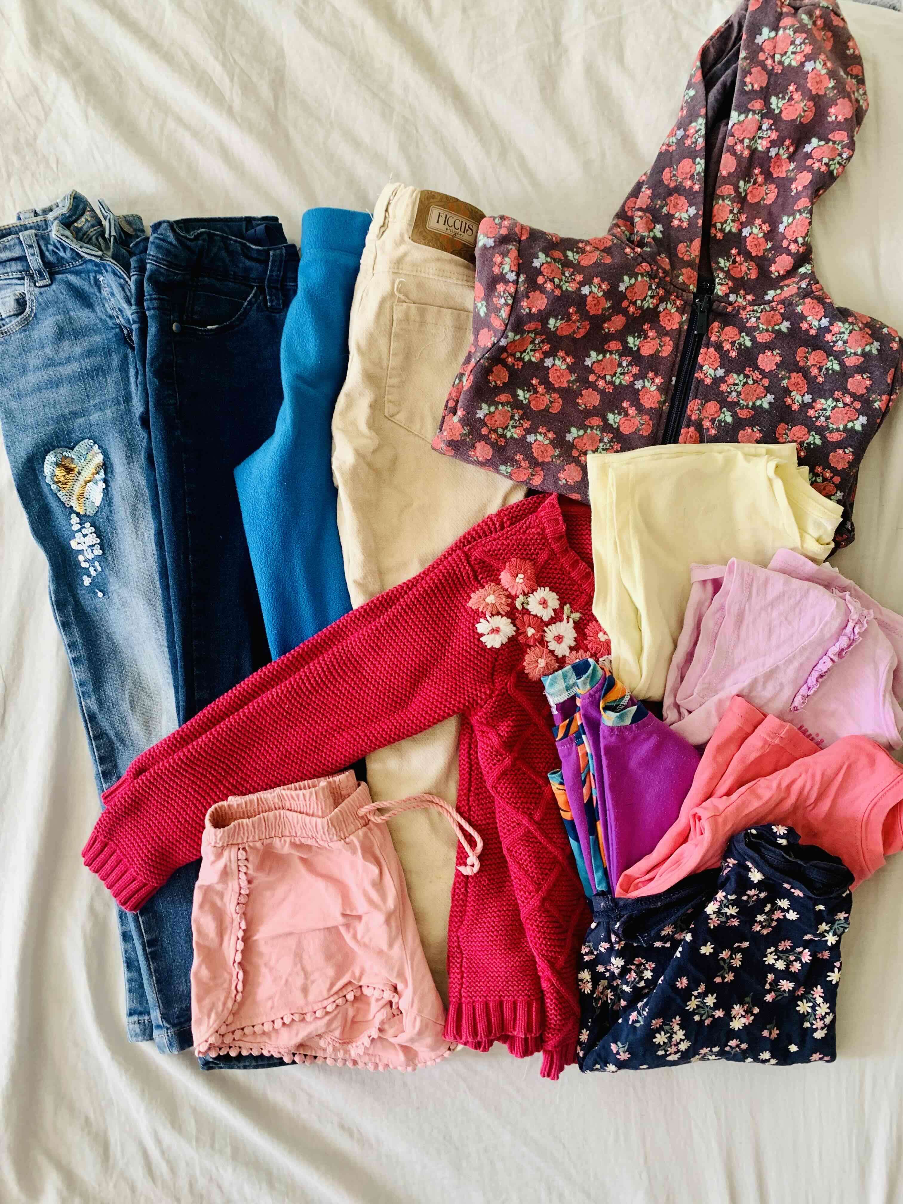 Lote de ropa de niña talla 6