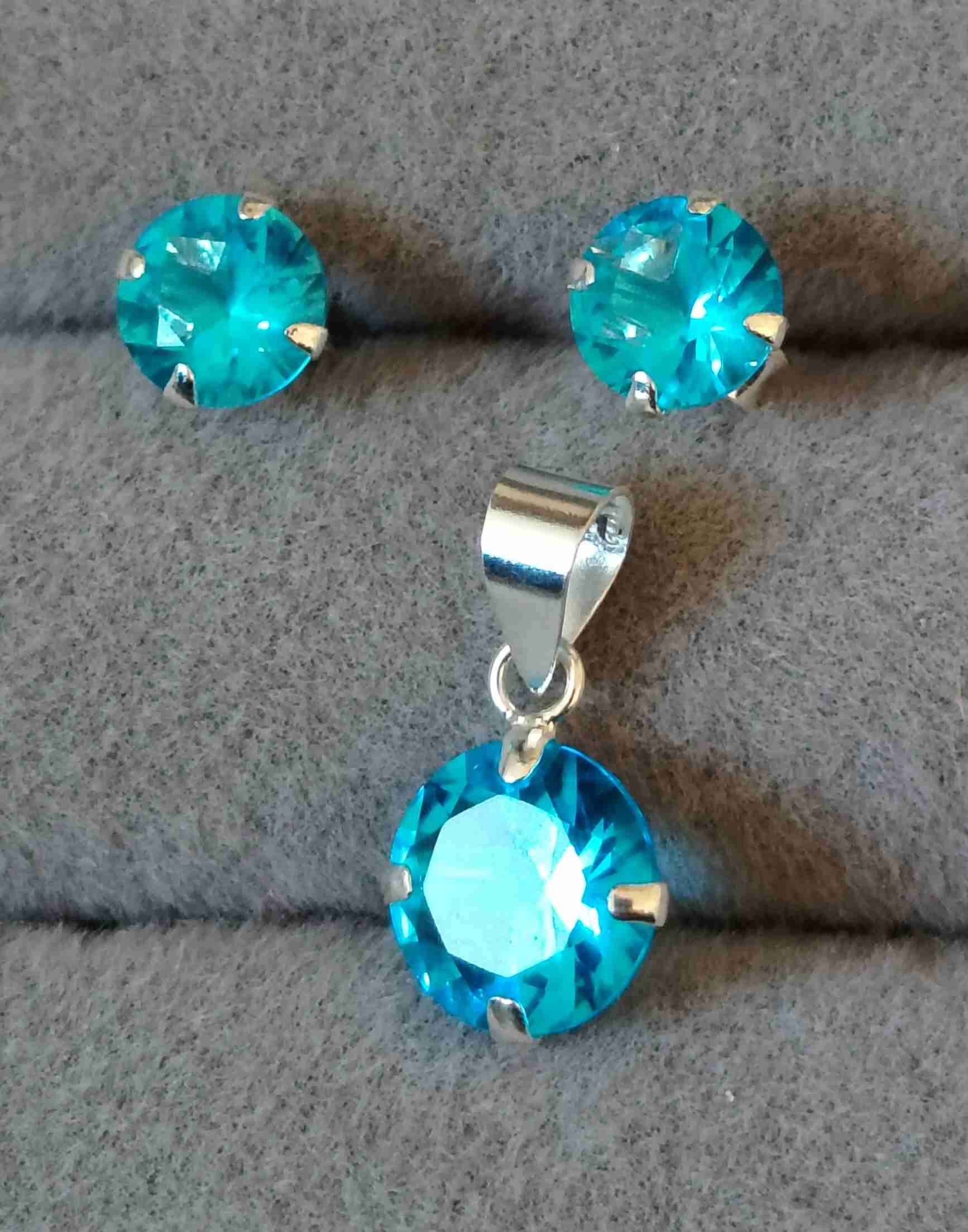 Set de joyas turquesa
