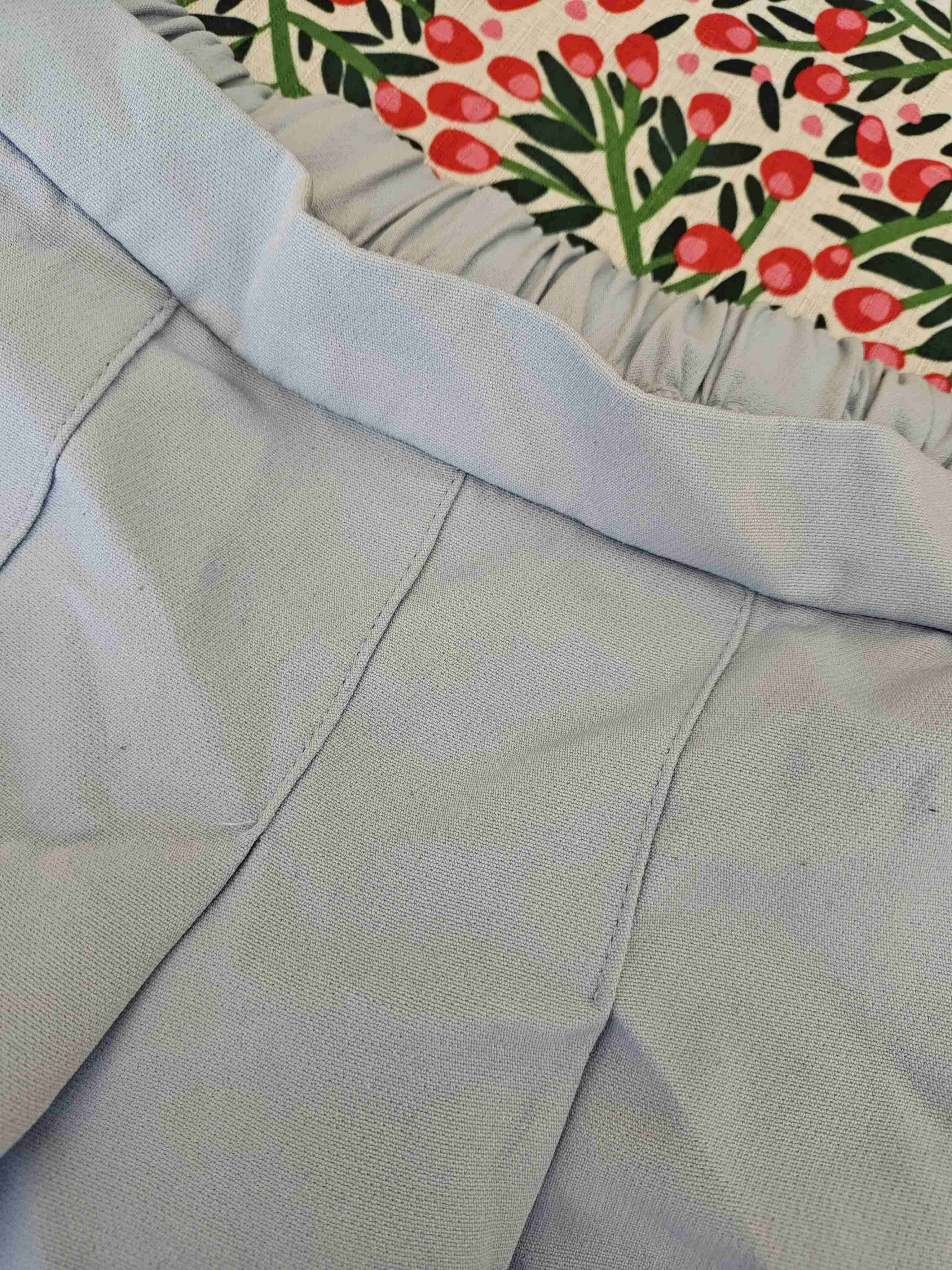 Falda plisada color azul claro (talla 11/12) - miniatura 2