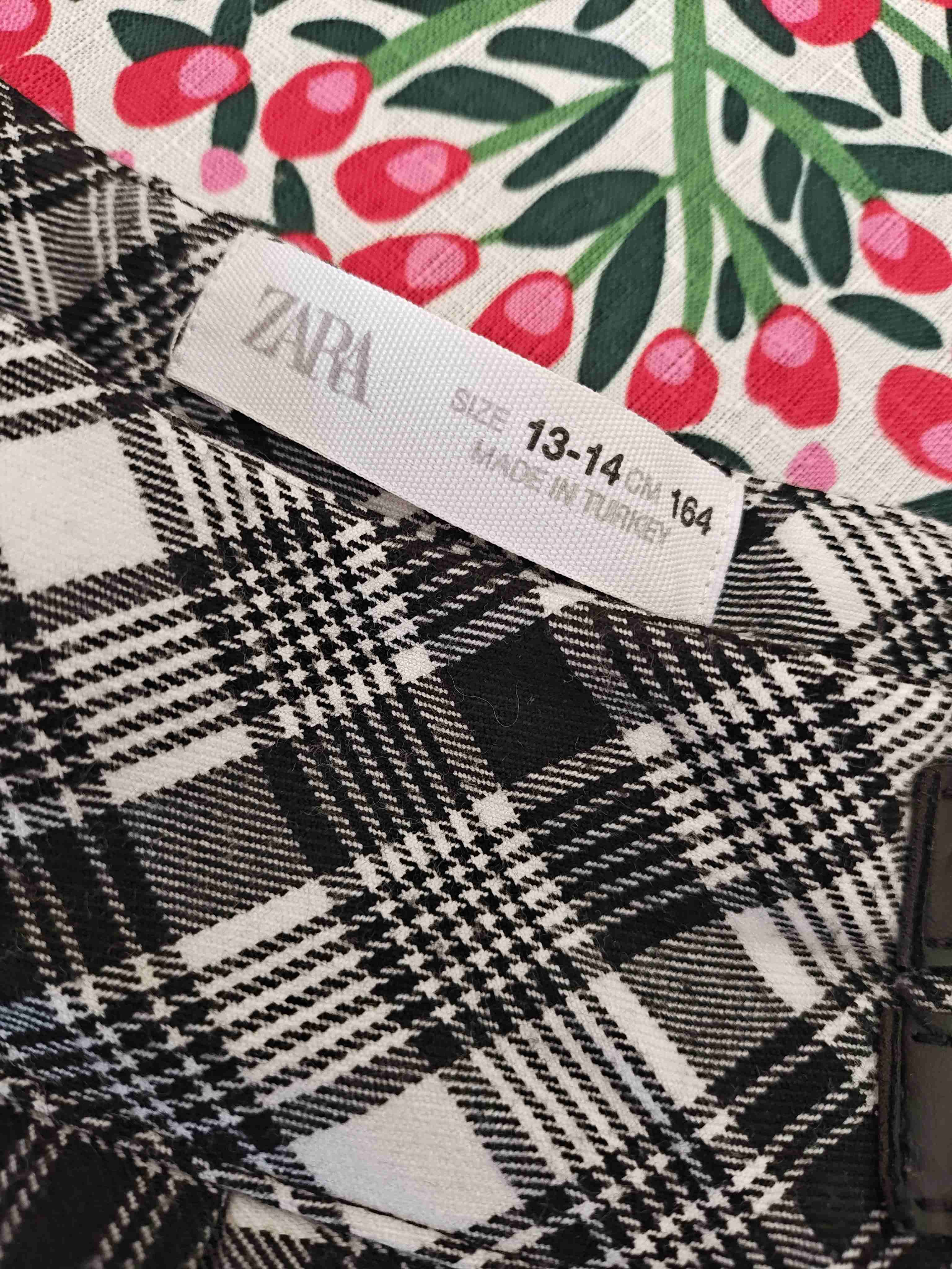 Falda corta a cuadros (Talla 13/14) - miniatura 4