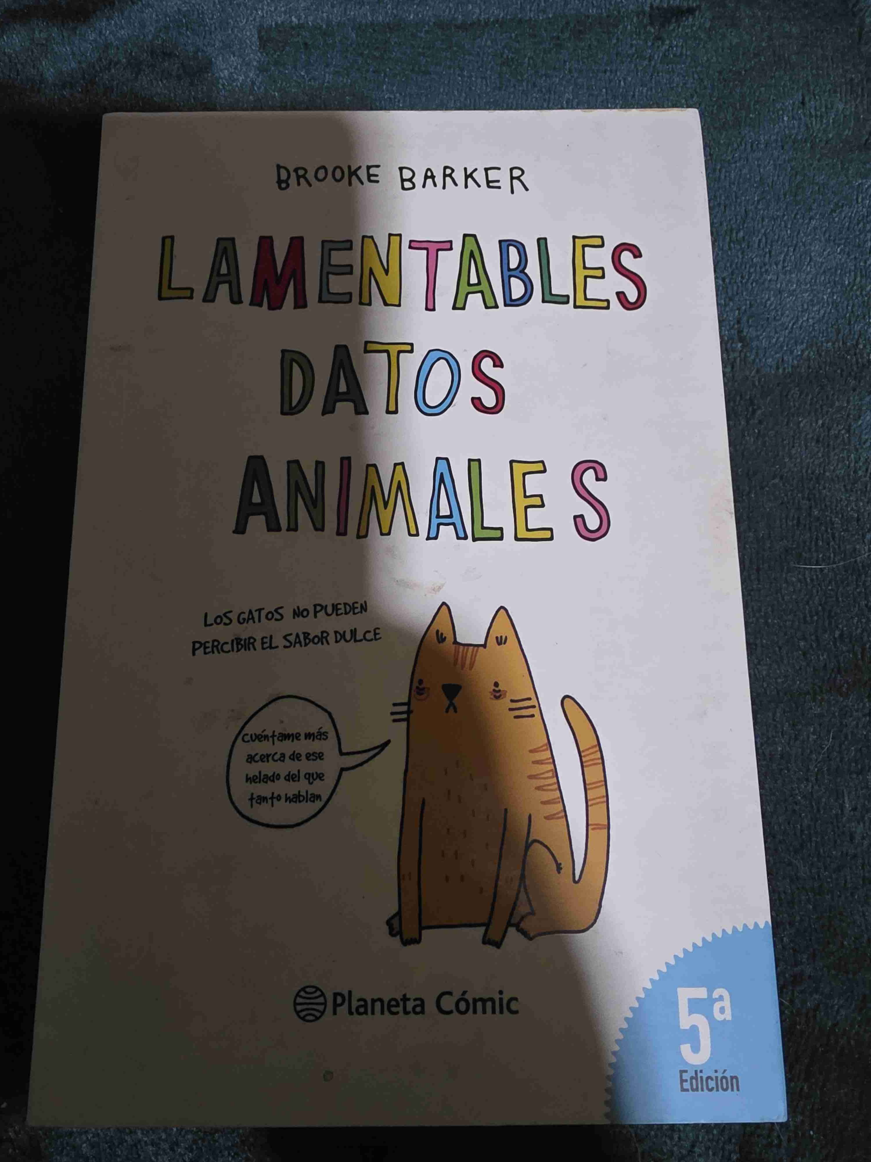 Libro Lamentables Datos Animales
