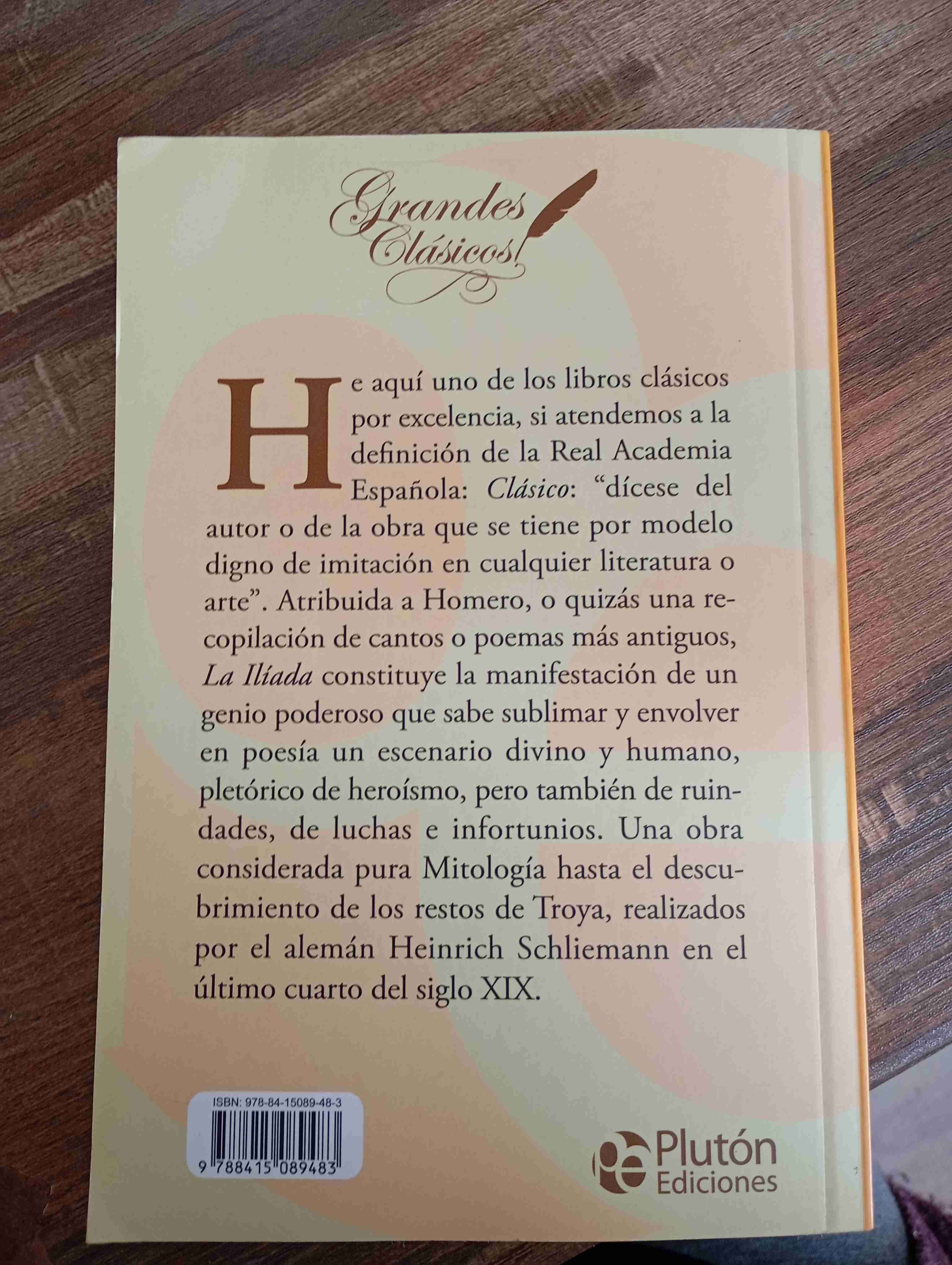 La Ilíada de Homero - Plutón Ediciones - miniatura 2