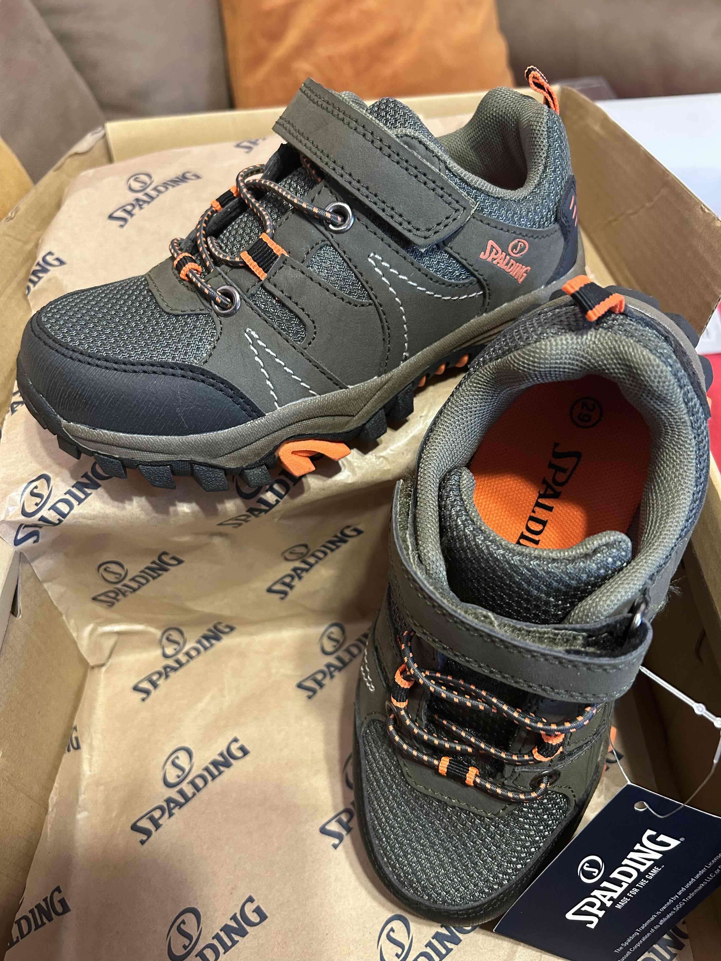 Zapatos de trekking Spalding gris Talla 29 - miniatura 1