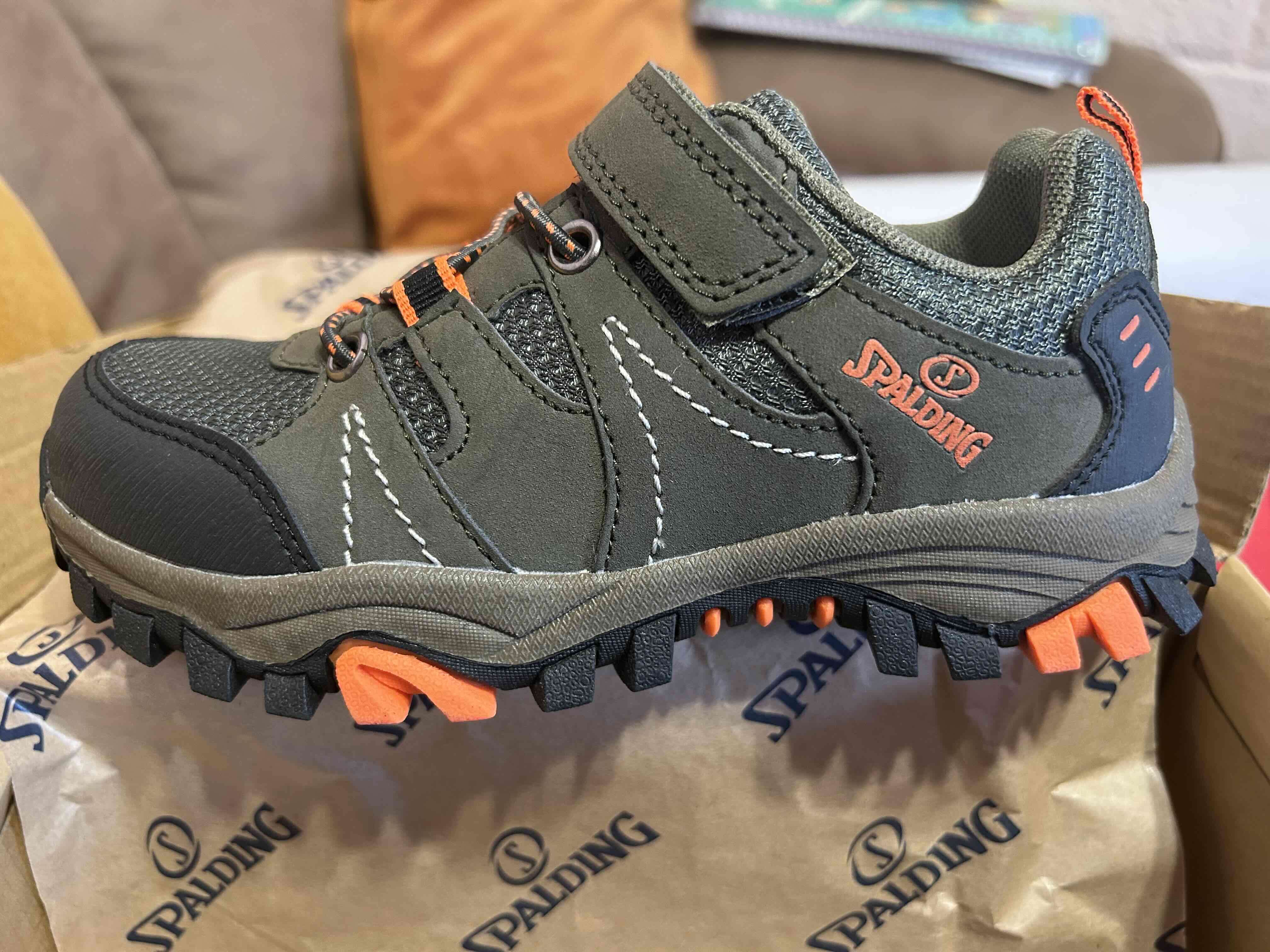 Zapatos de trekking Spalding gris Talla 29 - miniatura 2