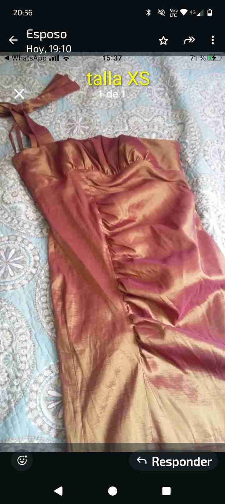 Vestidos de fiesta talla XS y L - miniatura 3