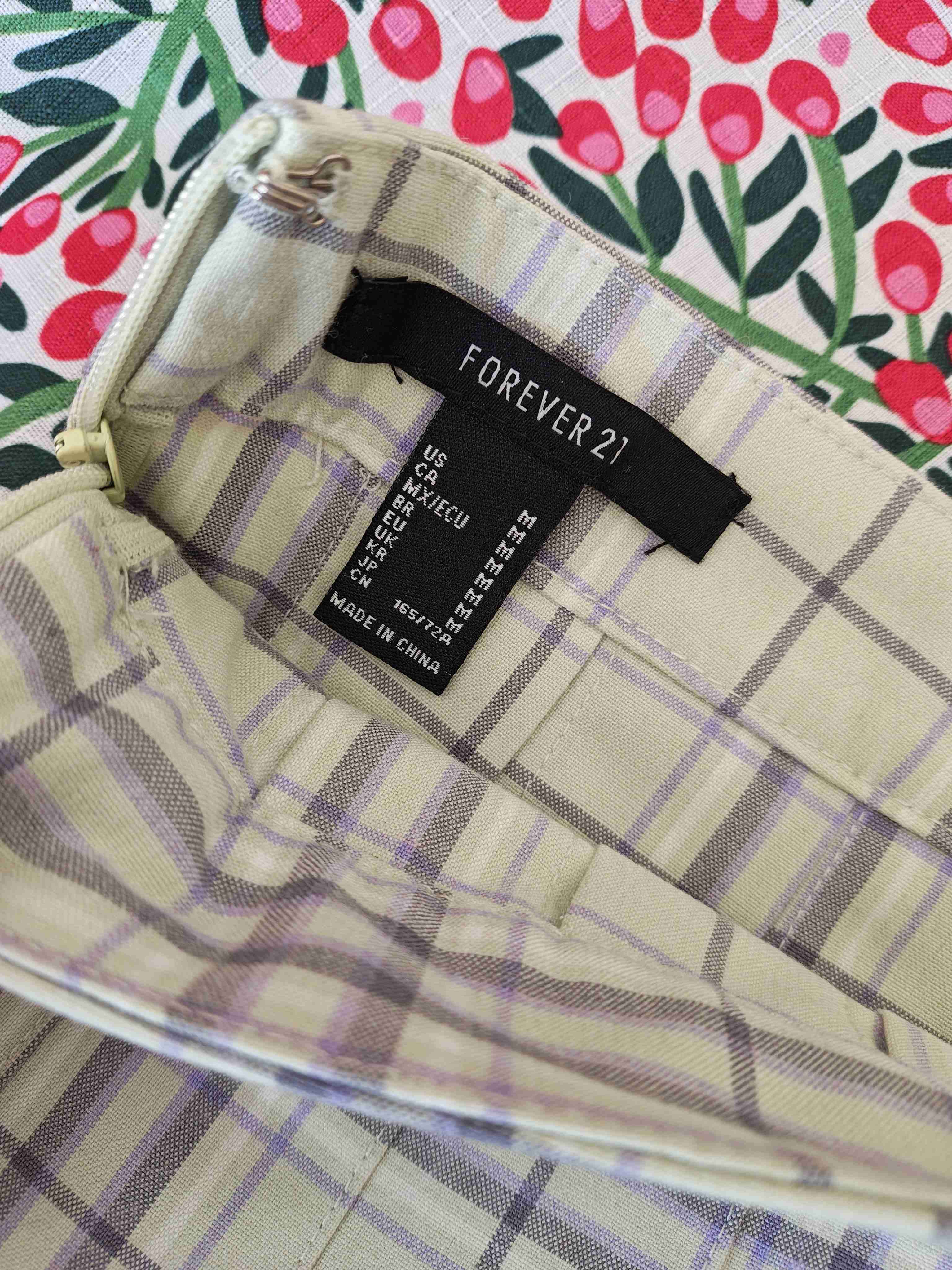 Falda a cuadros plisada (Talla M) - miniatura 6