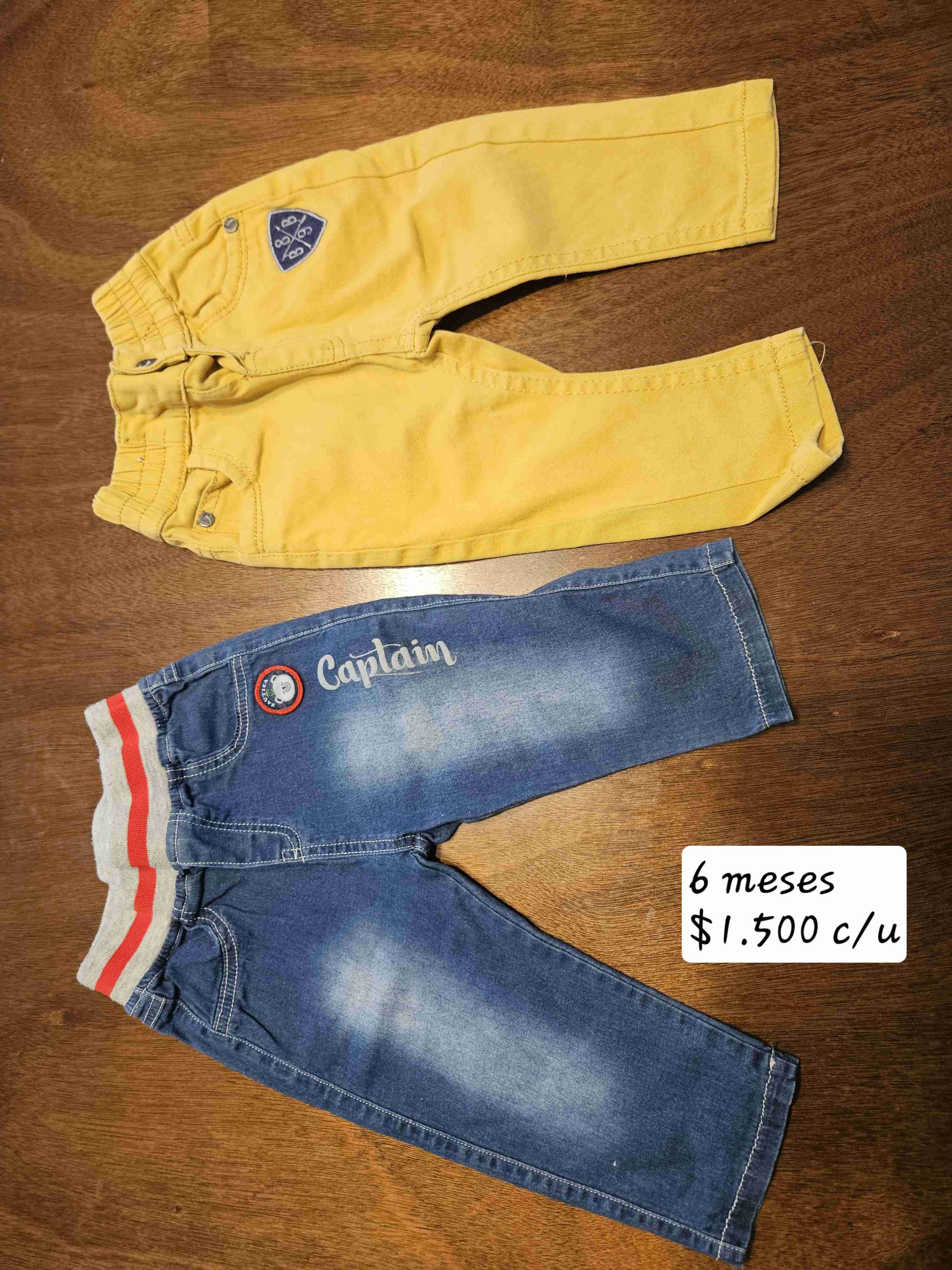 Pack Pantalones bebé colores vivos - miniatura 1