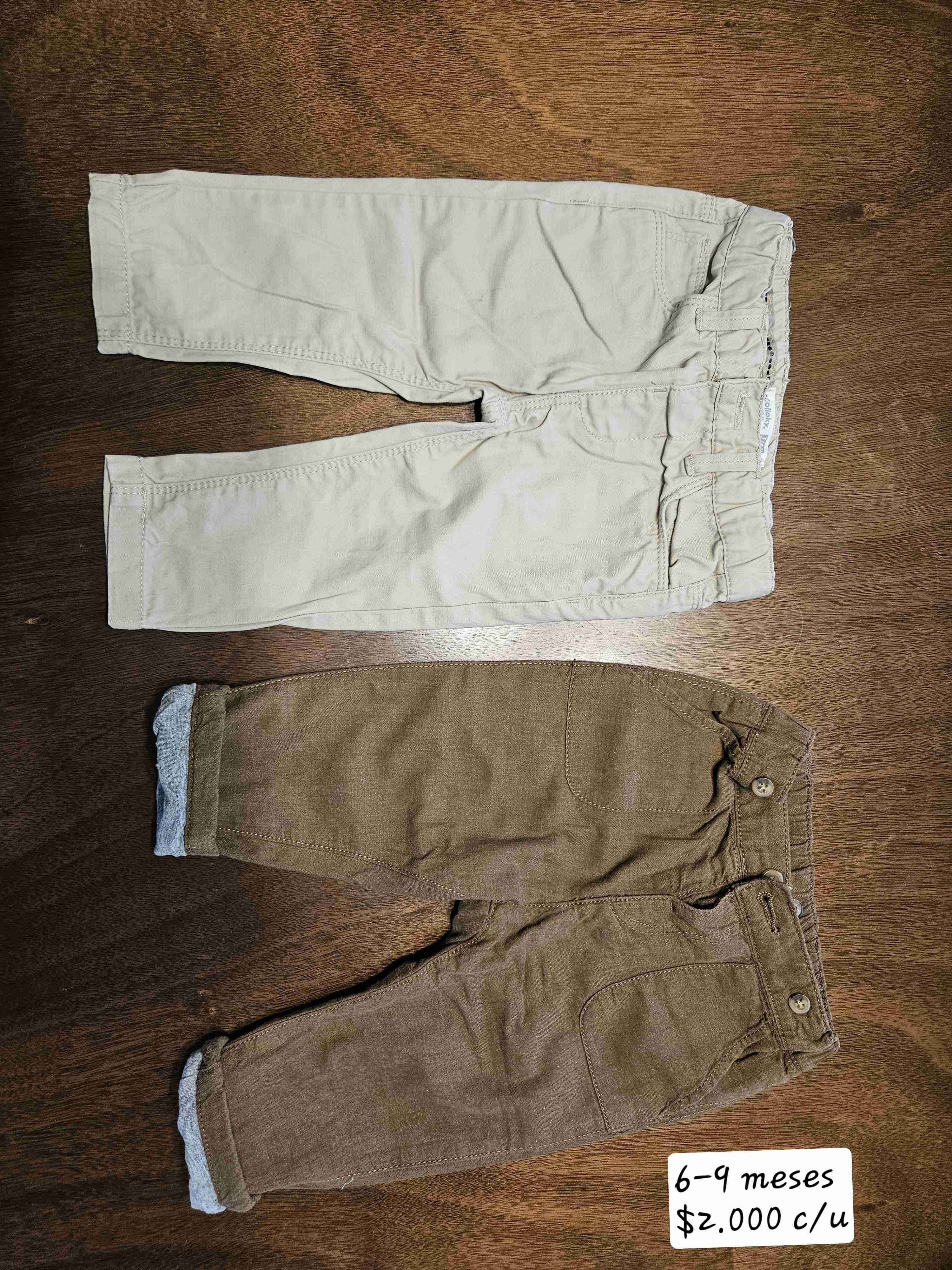 Pack Pantalones bebé colores vivos - miniatura 3
