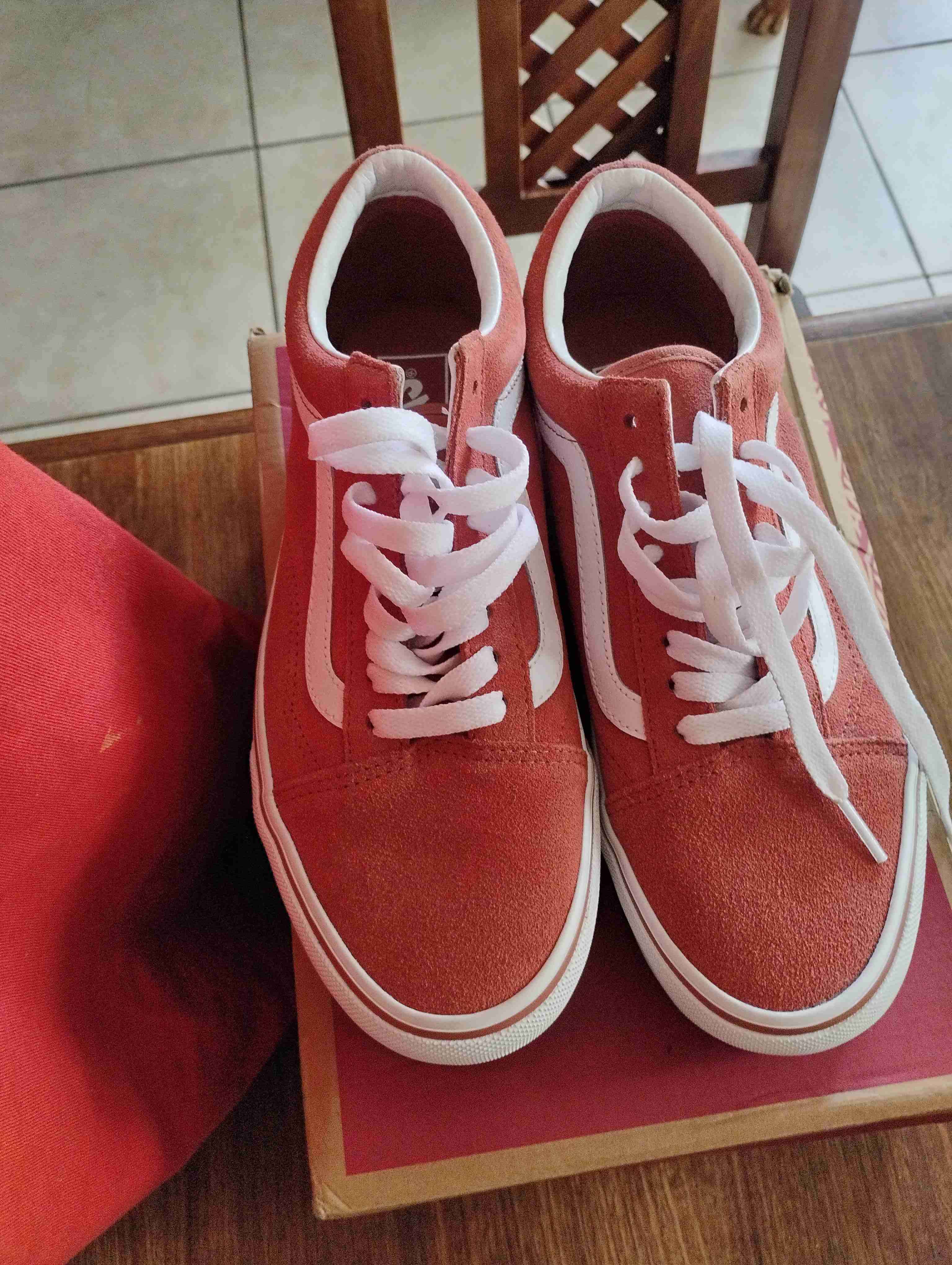 Zapatillas Vans naranjas gruesas - miniatura 2