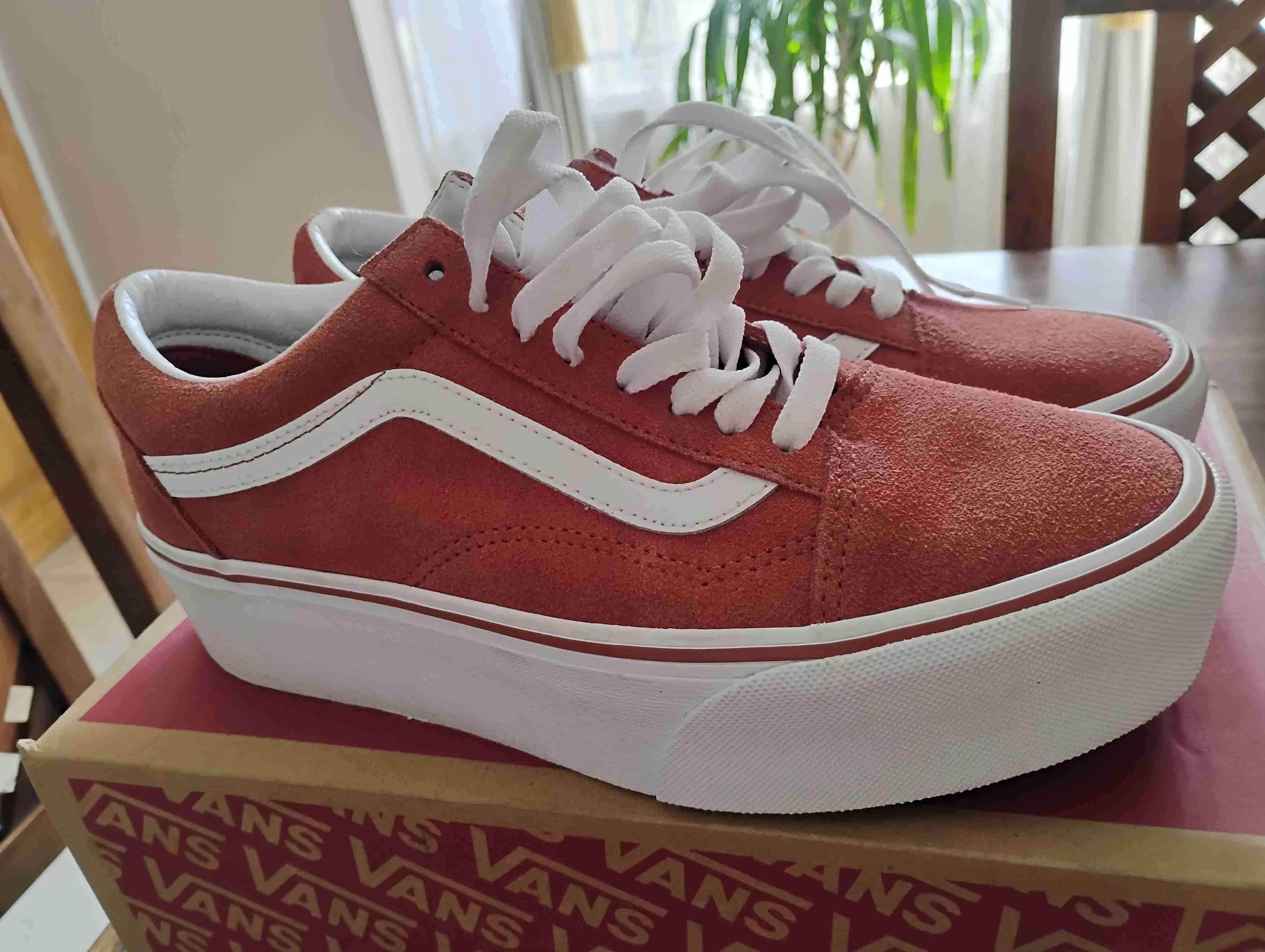 Zapatillas Vans naranjas gruesas - miniatura 4