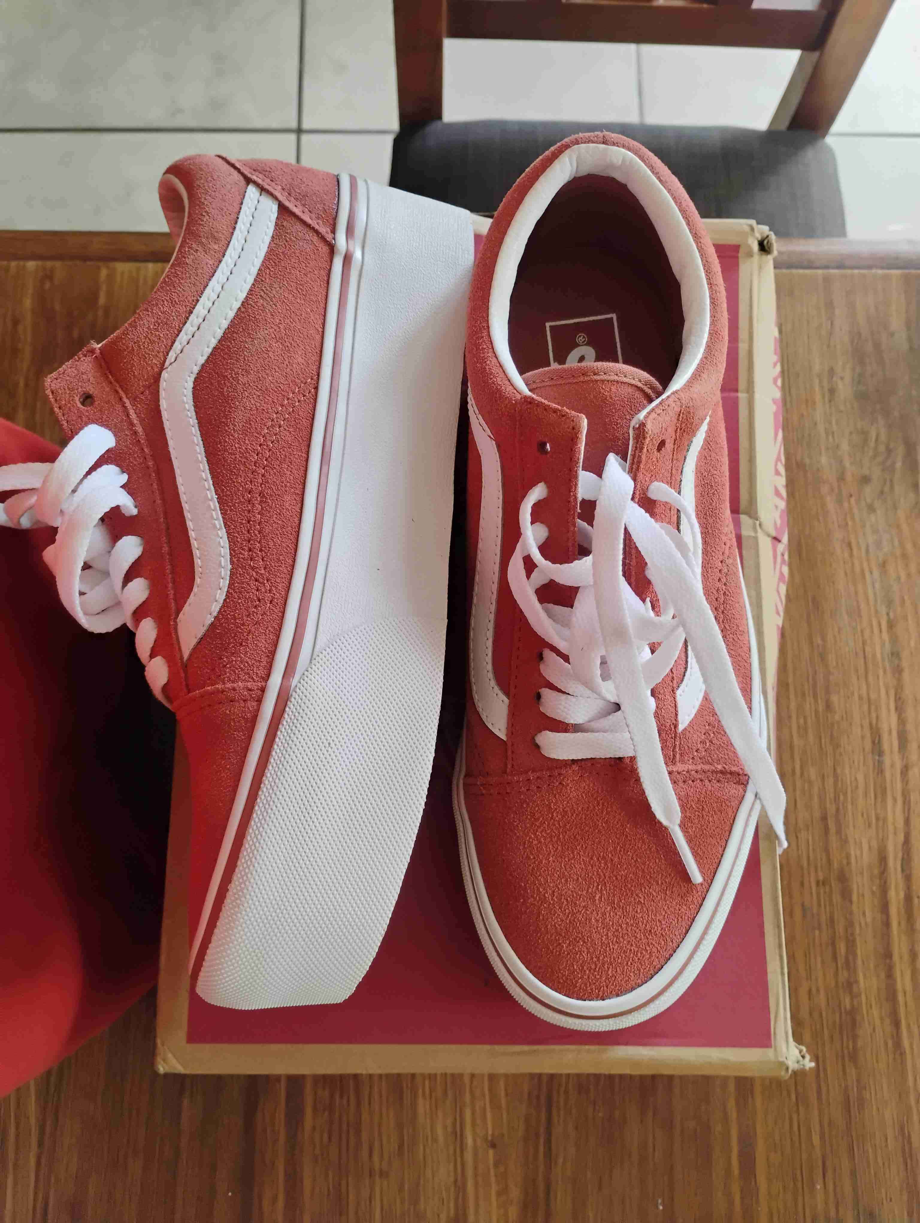 Zapatillas Vans naranjas gruesas - miniatura 6