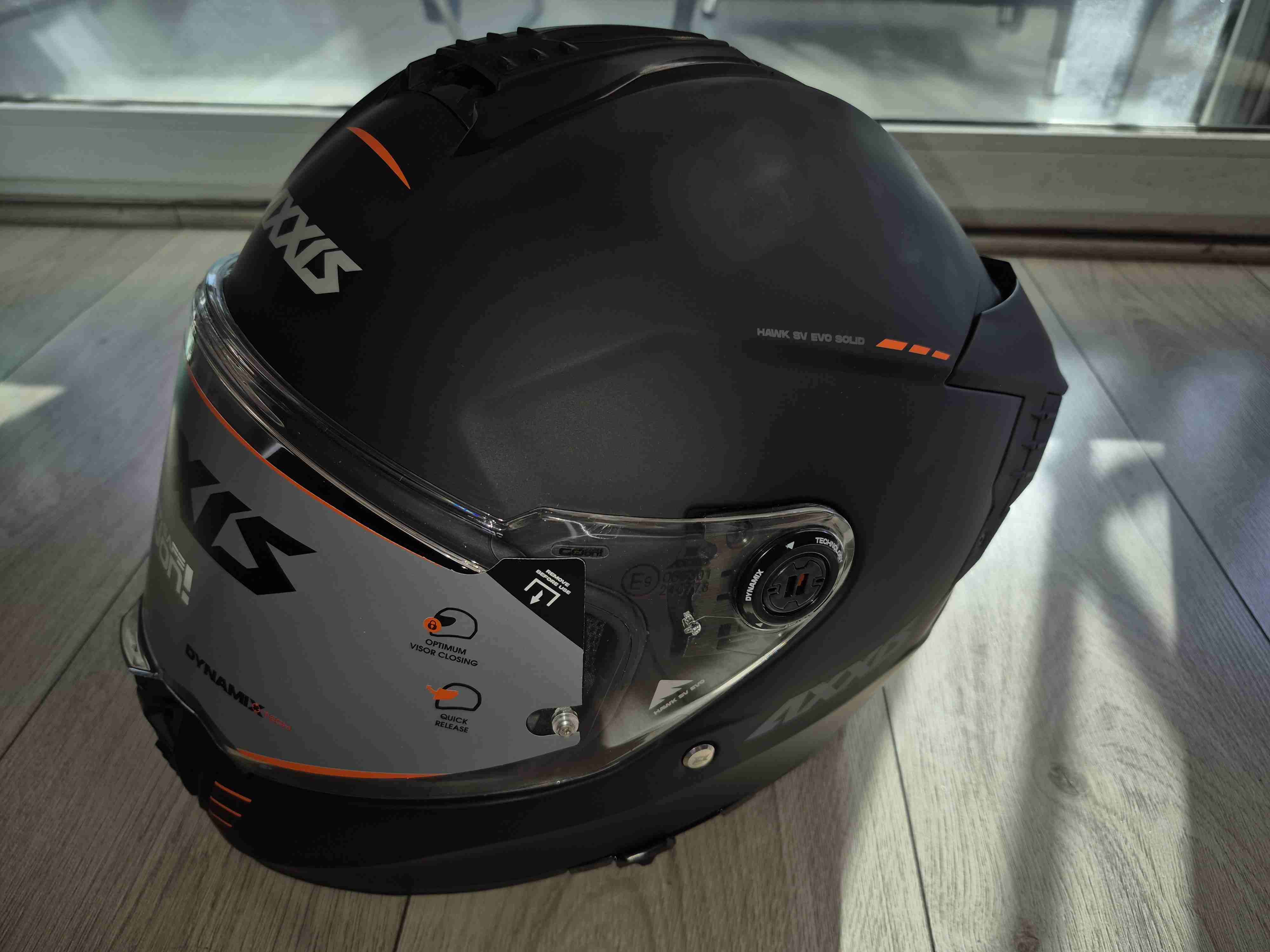 Casco Axxis negro XL - miniatura 6