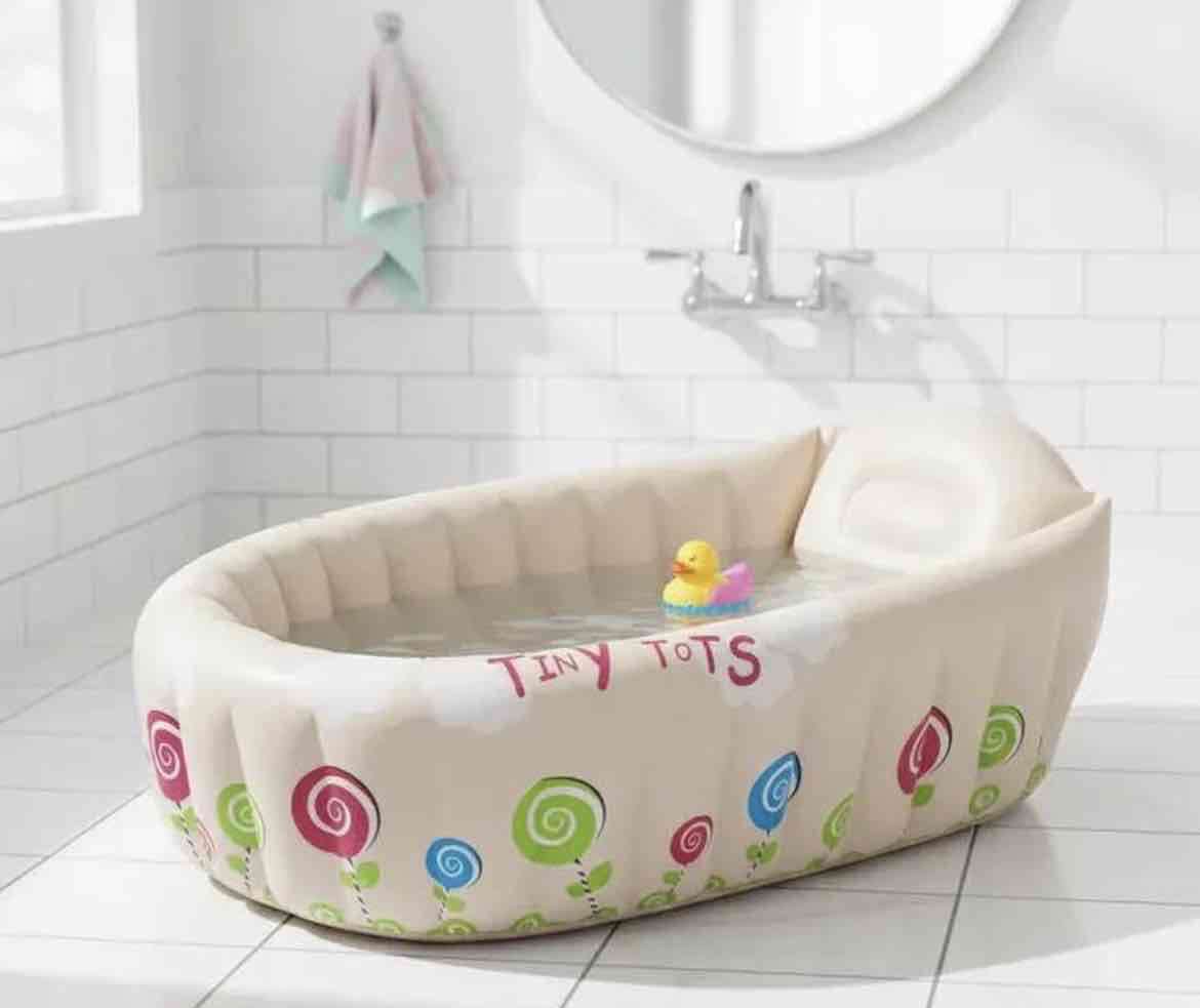 Bañera inflable para bebé - miniatura 2