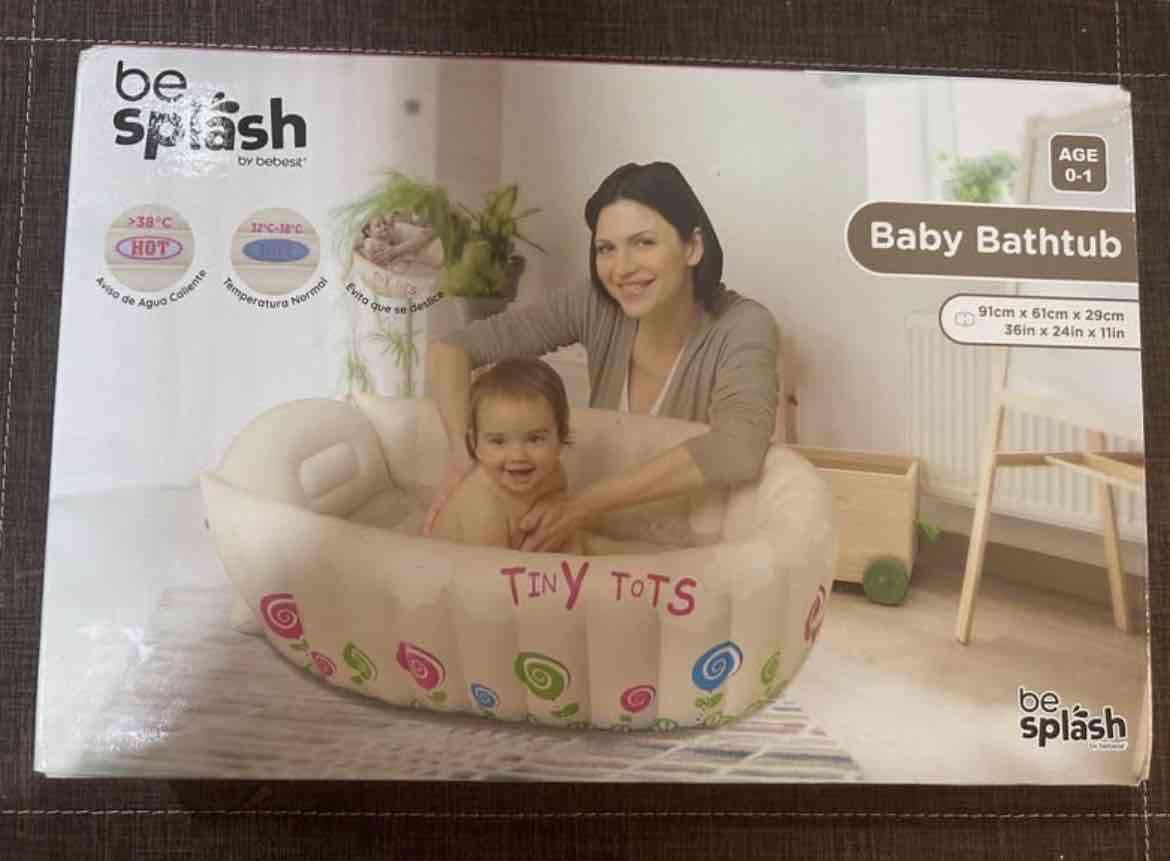 Bañera inflable para bebé - miniatura 4