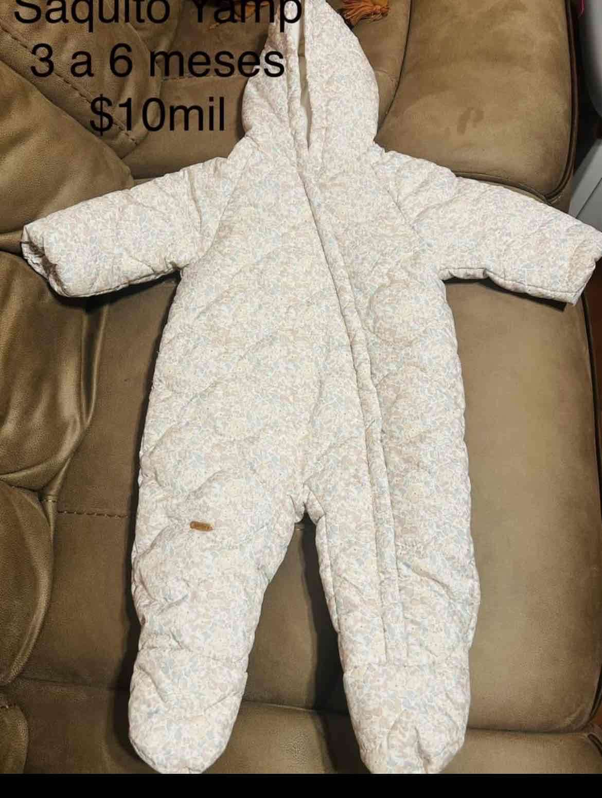 Saquito invierno 3 a 6 meses