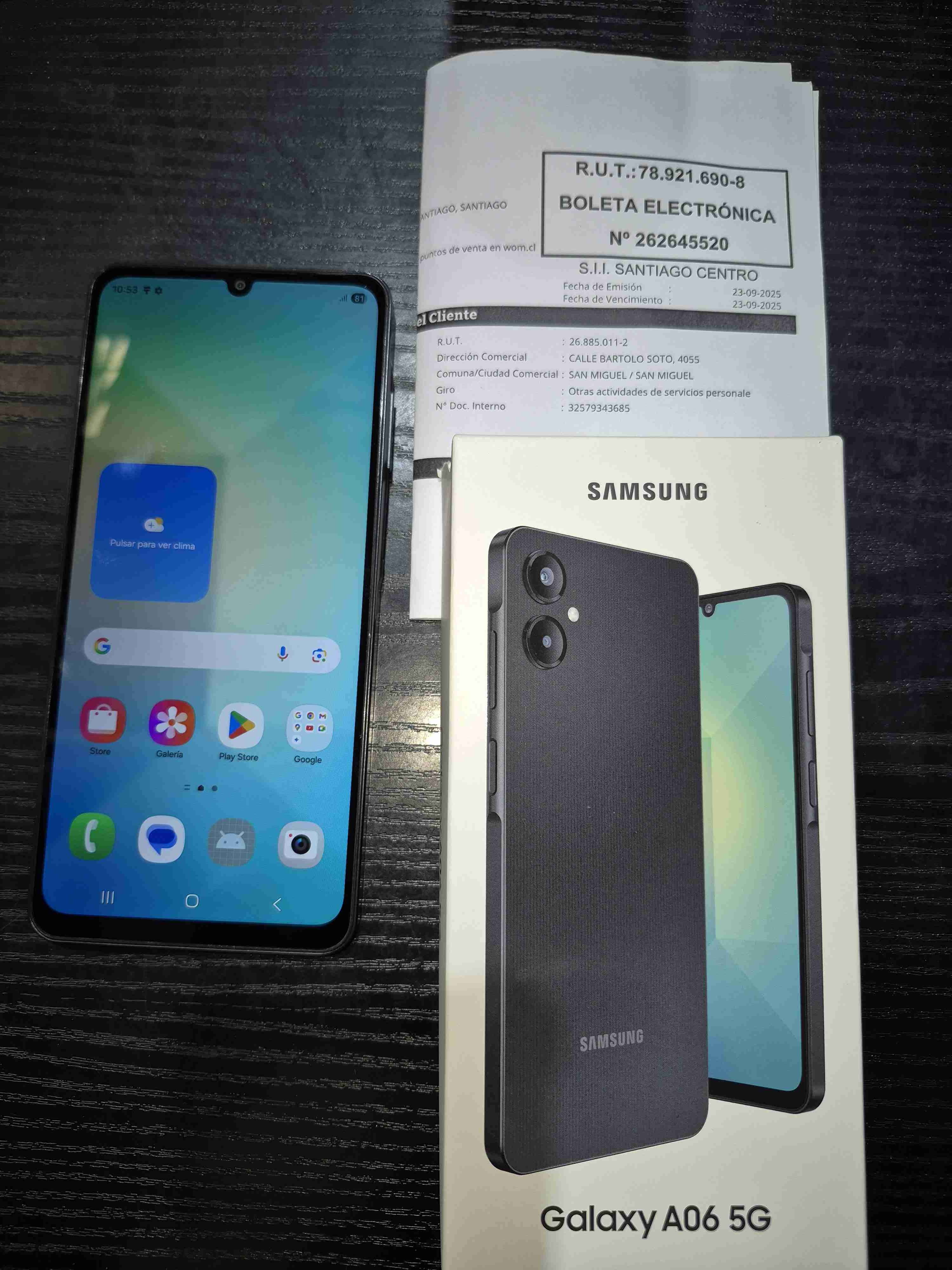 Samsung Galaxy A06 5G negro - miniatura 6