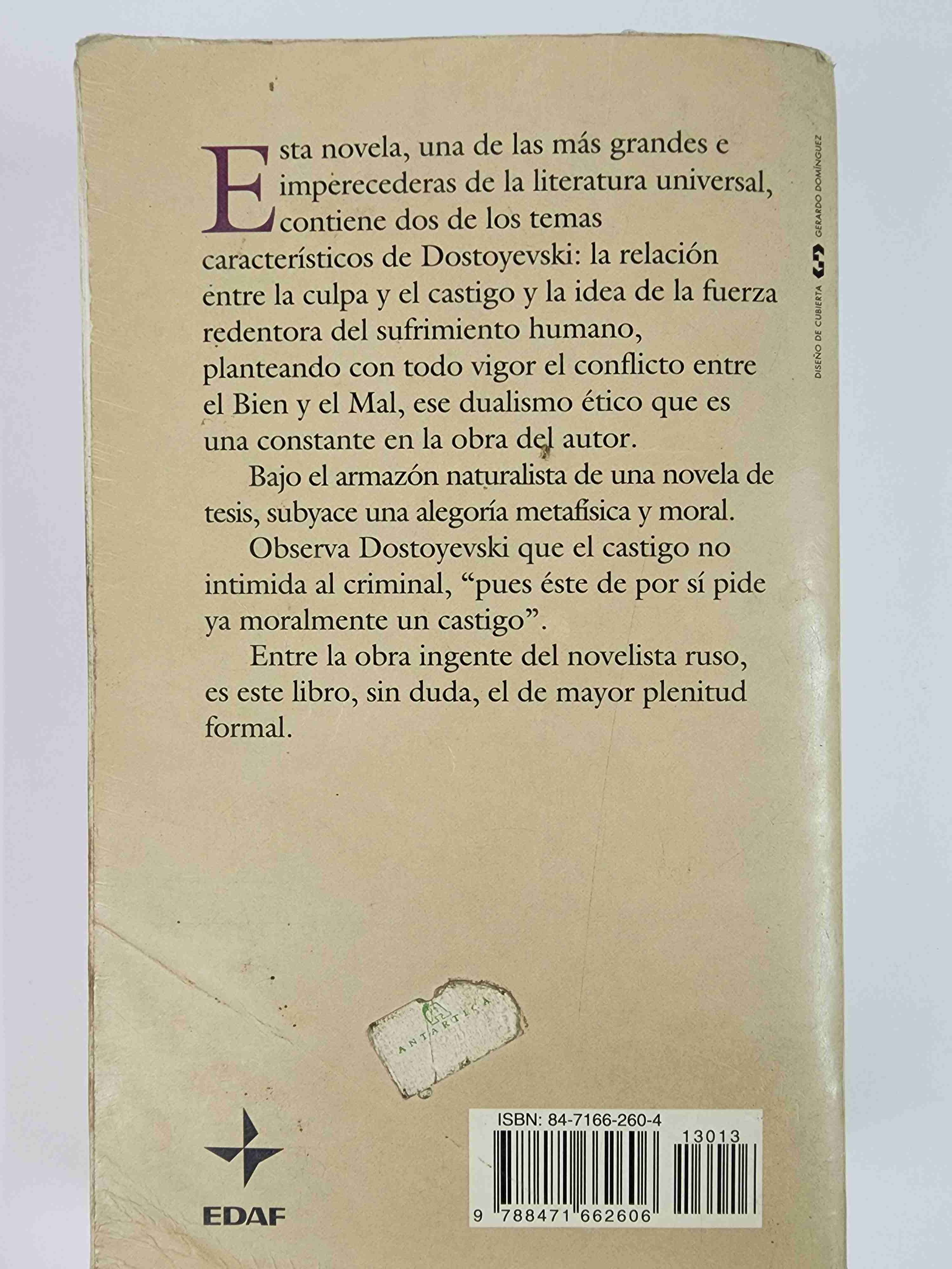 Libro Crimen y Castigo usado - miniatura 2